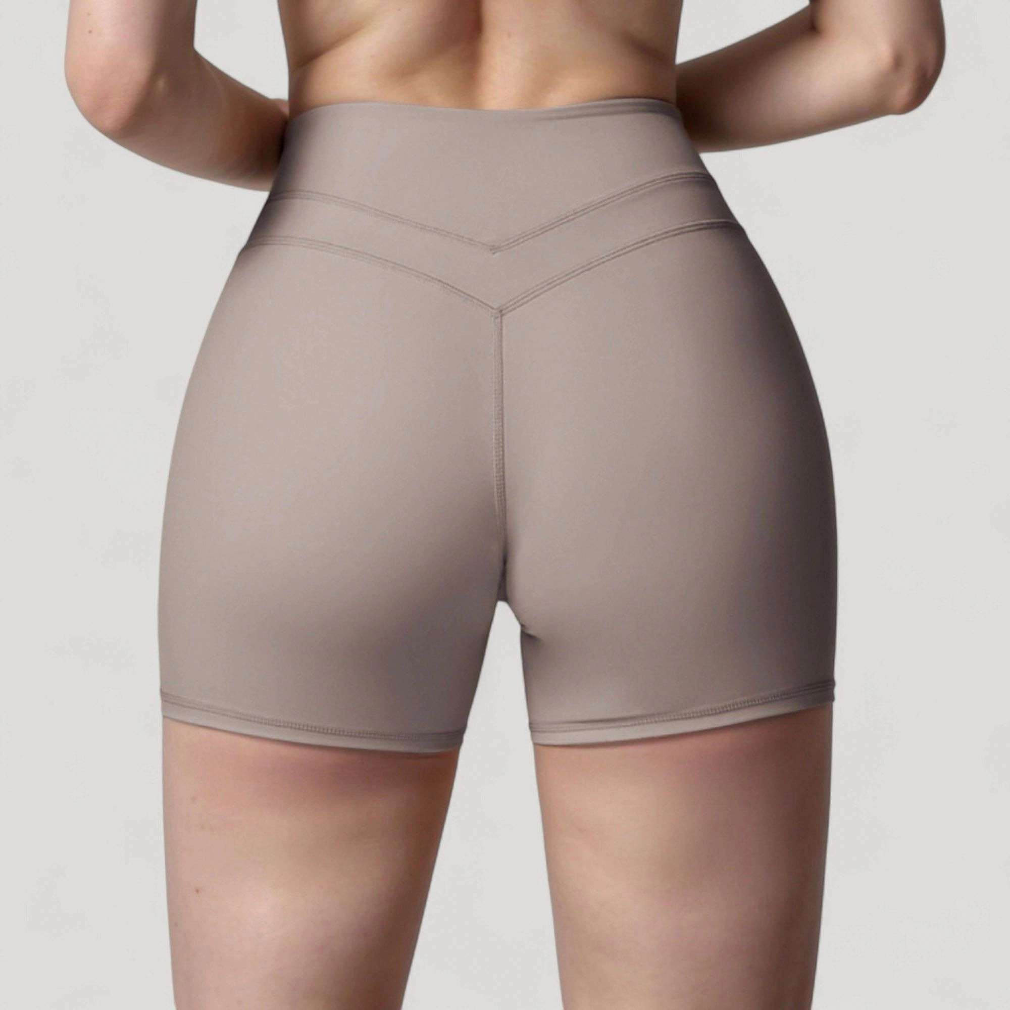 Anna-Kaci Women's High Waist Seamless Biker Shorts with Wide Waistband and Stretch Fit for Active Comfort