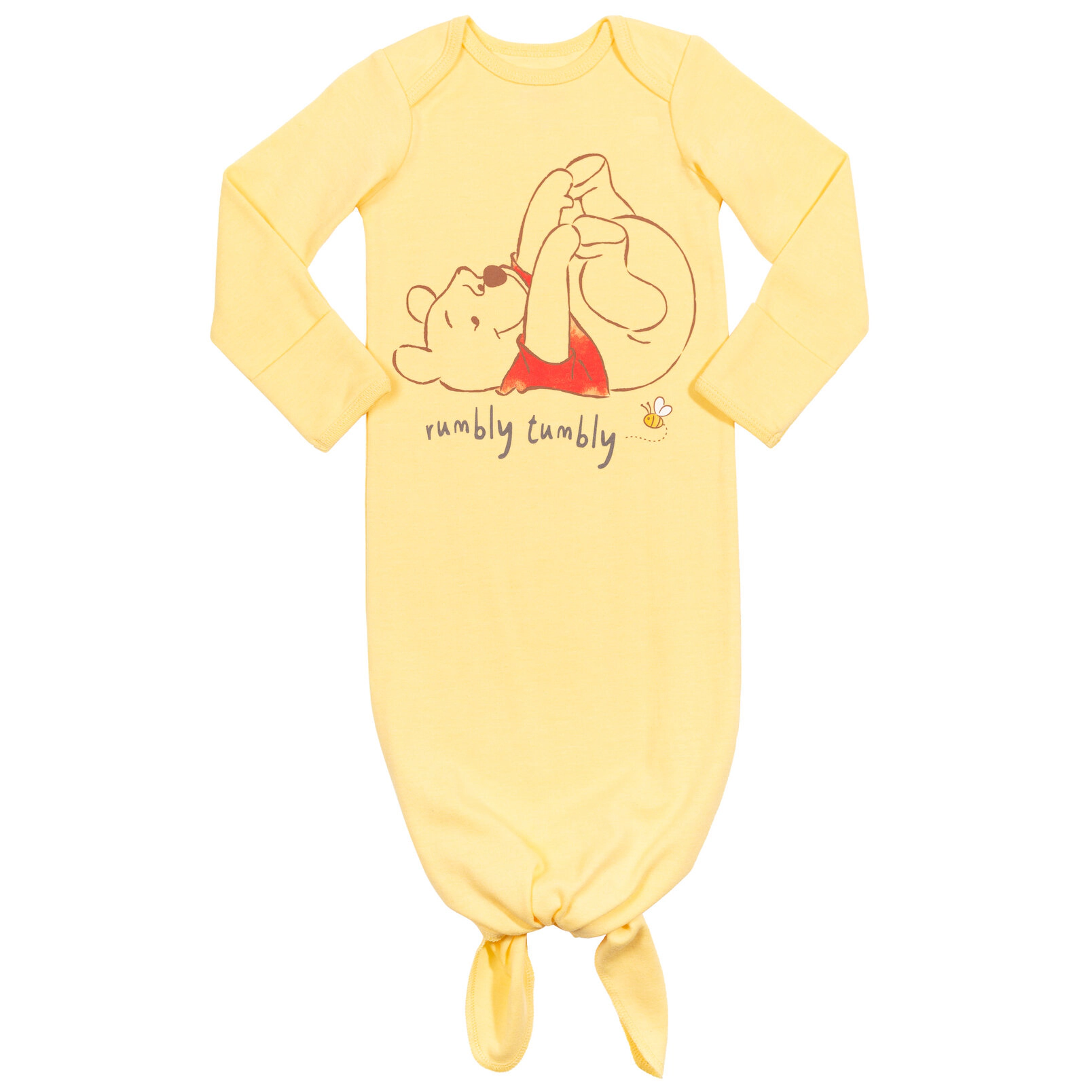 Disney Winnie the Pooh Baby 2-Piece Sleeper Gown and Hat Set