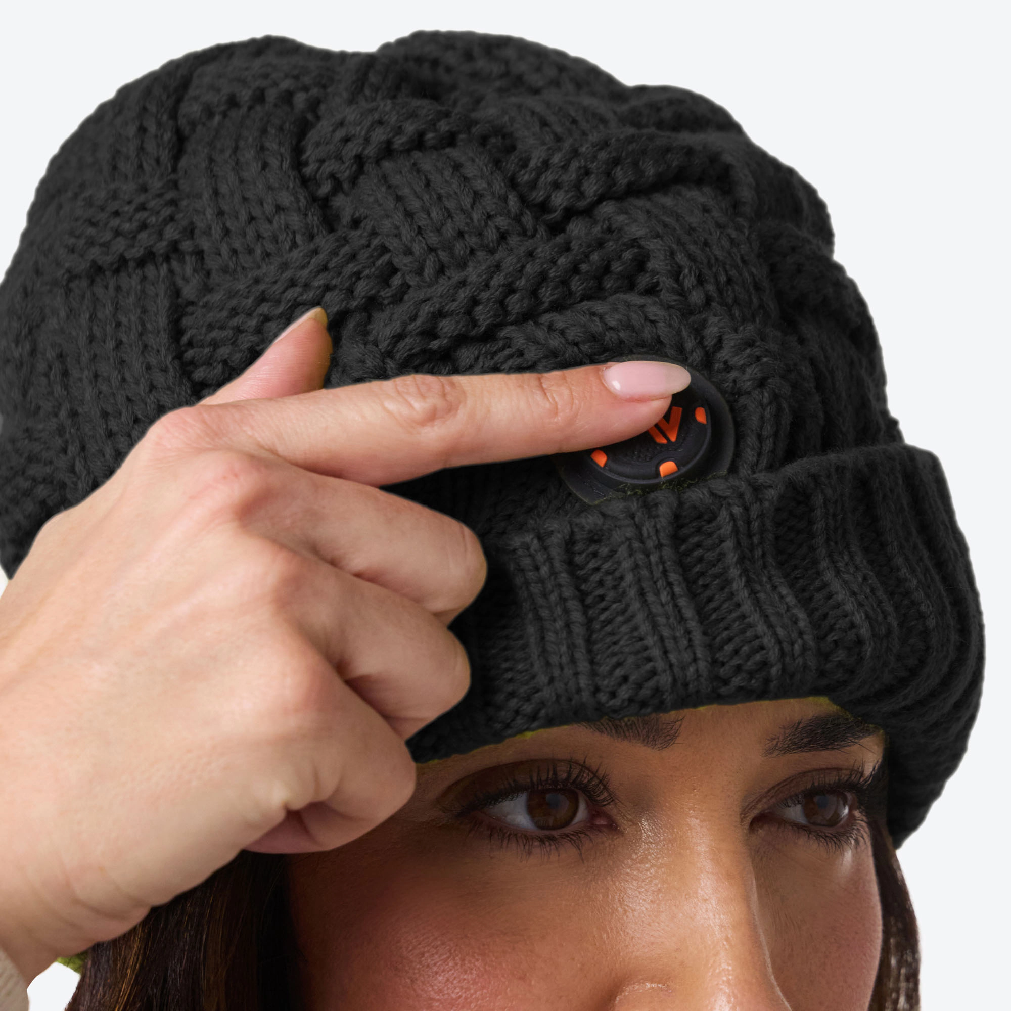 Mobile Warming Women's Heated Knit Beanie