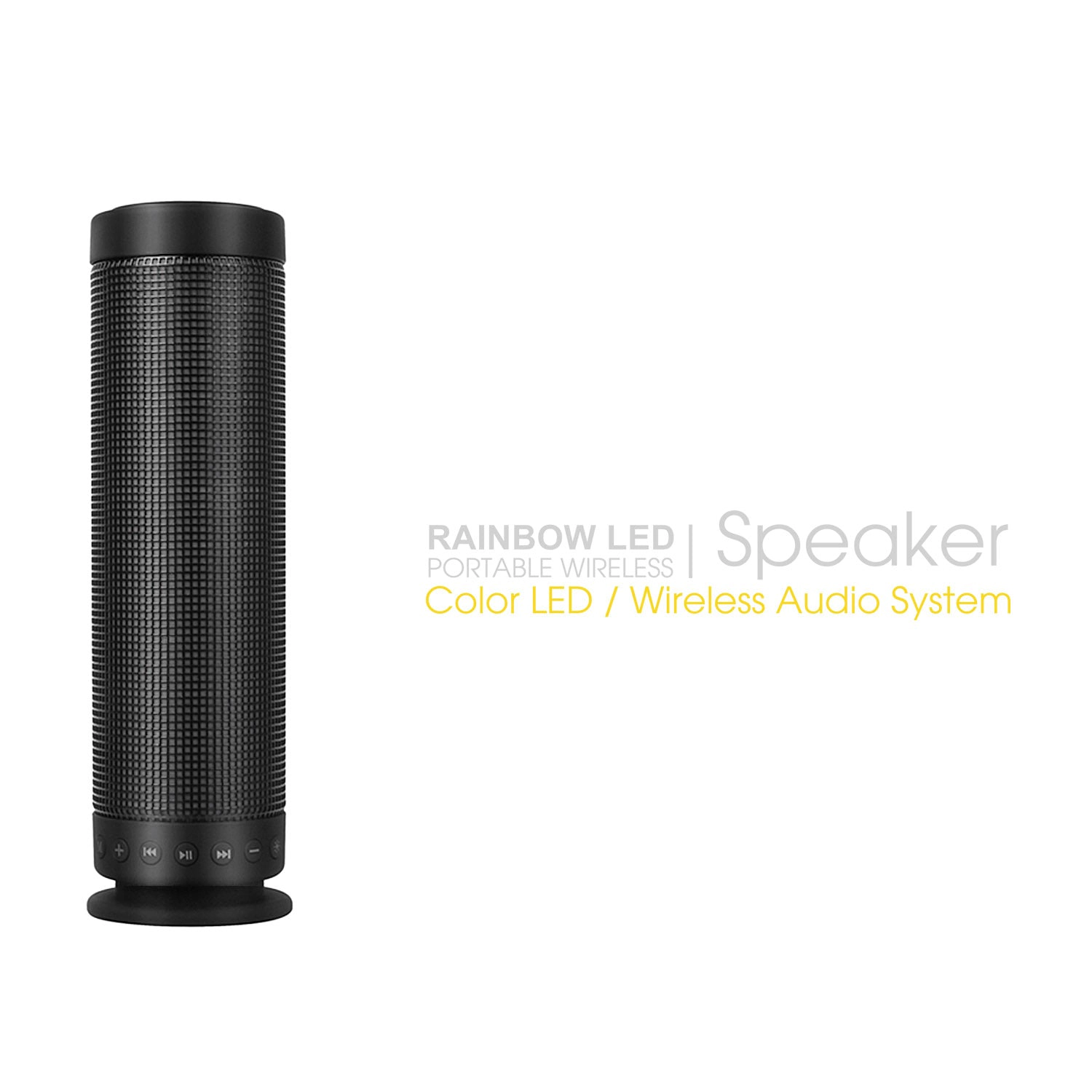 GBruno LED Portable Wireless Speaker