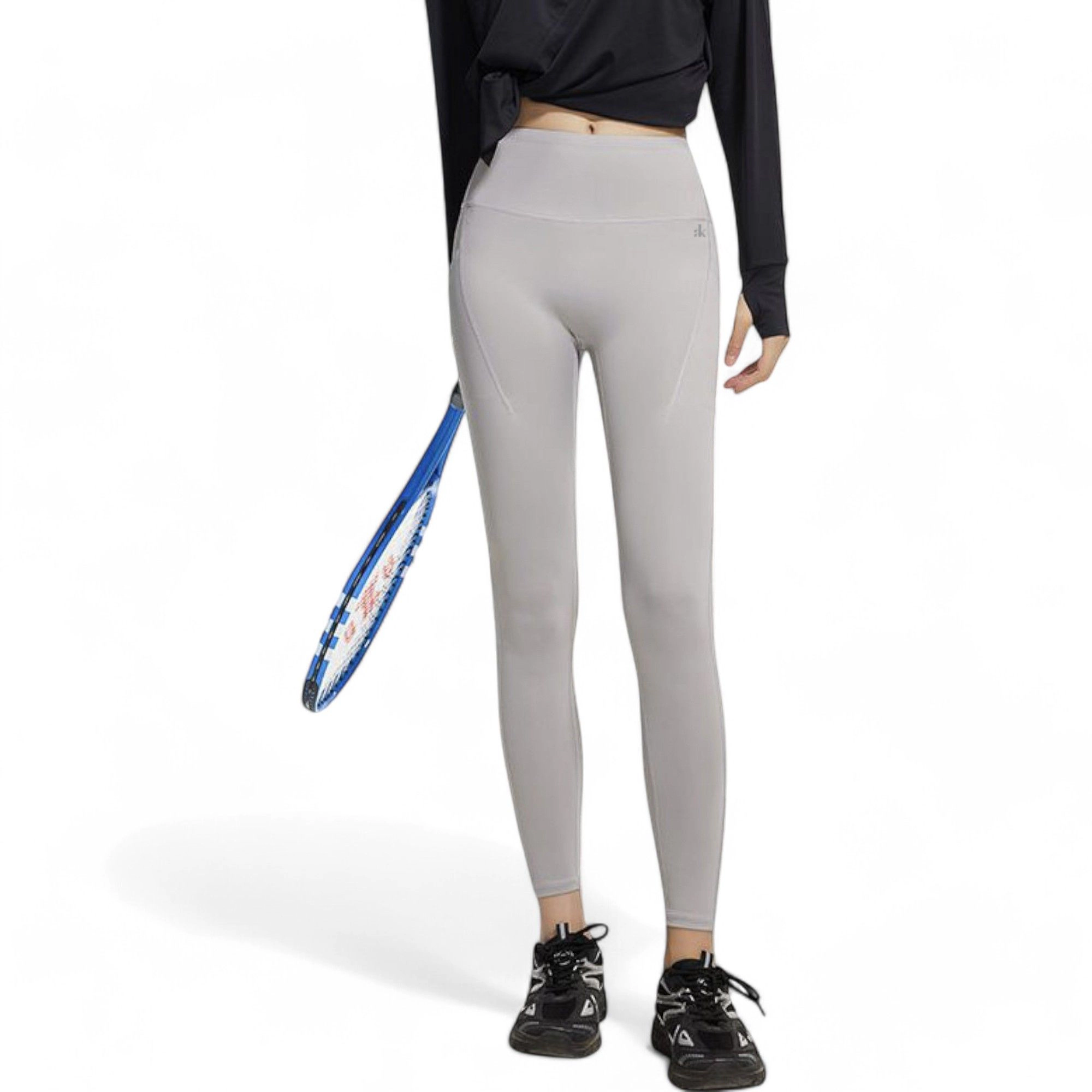 Anna-Kaci Women's High-Waist Active Leggings with Side Pockets