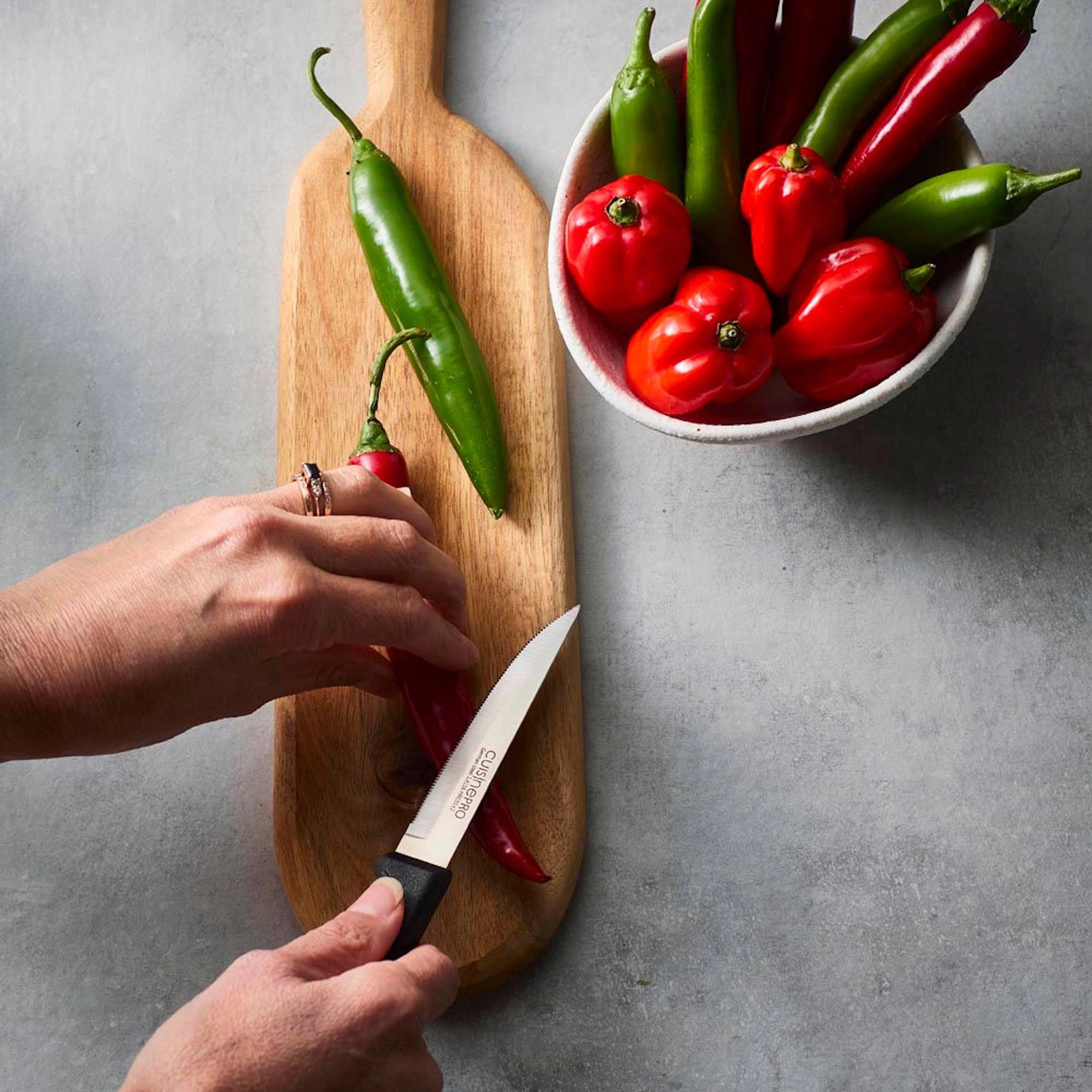 Cuisine::pro® CLASSIC 4" Serrated Paring Knife