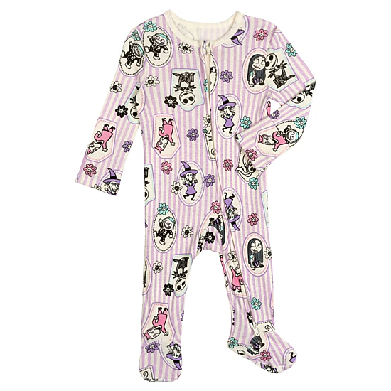 Disney Baby Girls' 2-Pack Footed Sleep N' Play