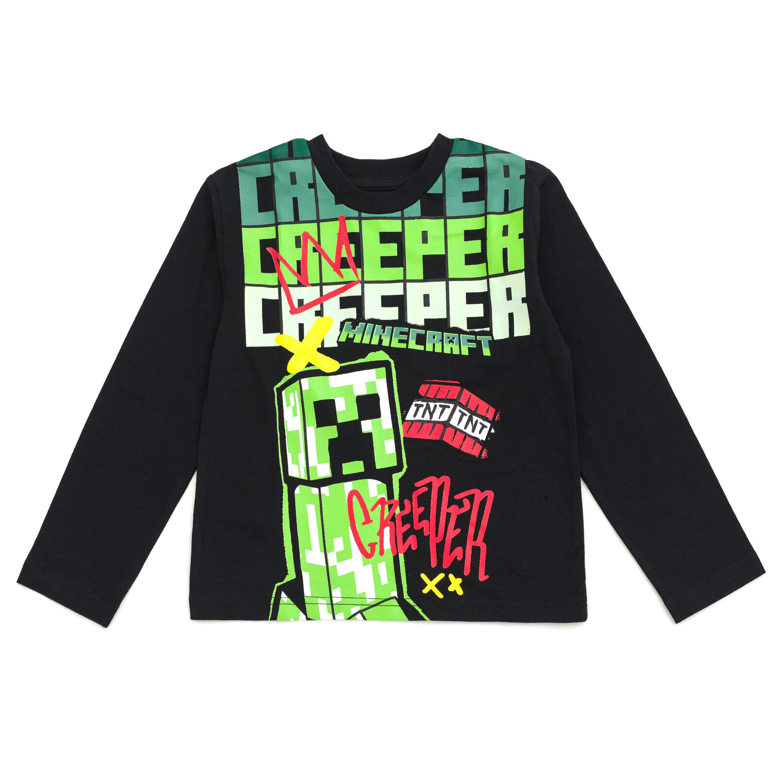 Minecraft Creeper Boys' Loungewear 2-Piece Tee and Pants Set