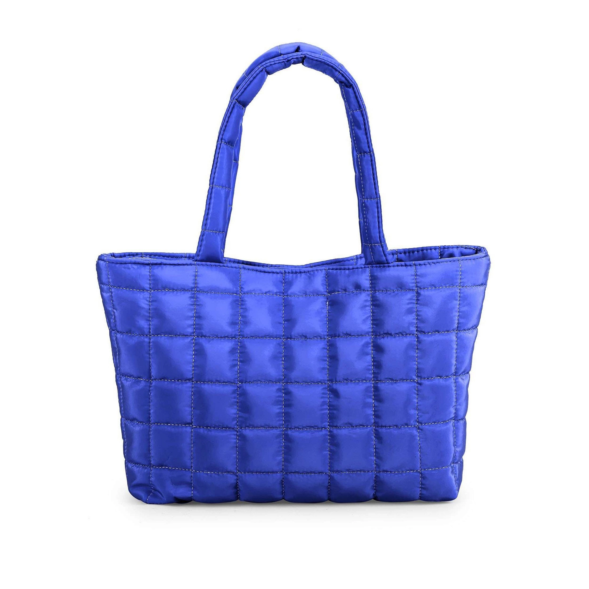 Home Collection Women’s Quilted Puffer Tote Bag Large Capacity Shoulder Purse
