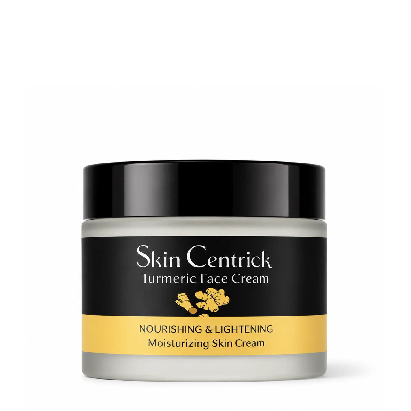 Skin Centrick Turmeric Face Cream, Daily Hydration with Turmeric and Vitamin C for Dry Skin, 50 g