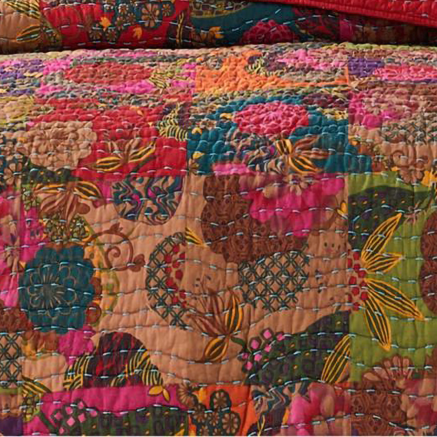 Greenland Home Fashion Jewel Sham - Standard 20x26", Multi