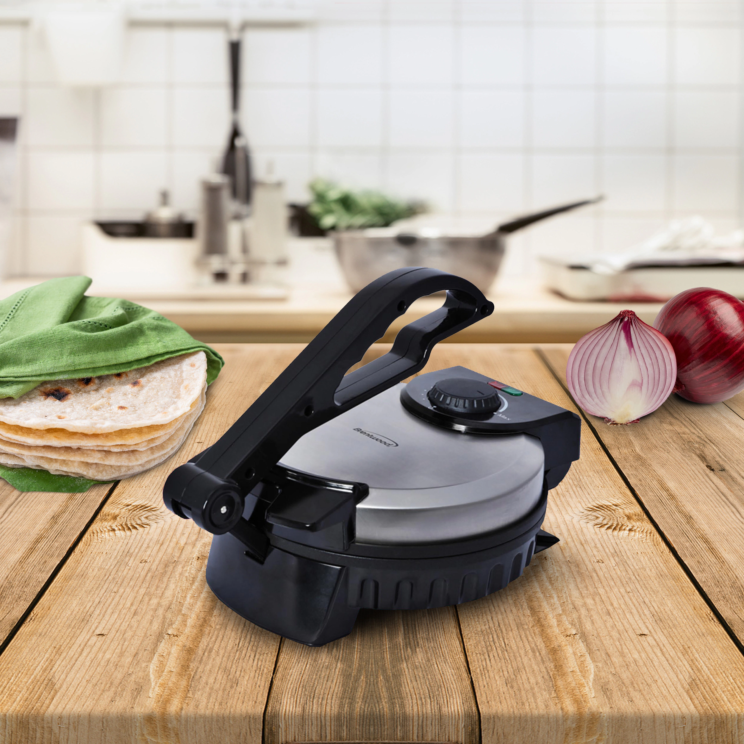 Brentwood 8 Inch Flatbread and Tortilla Maker