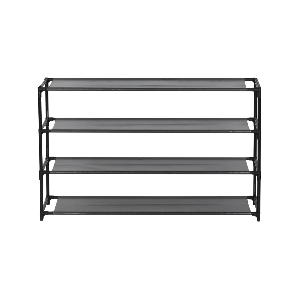 J&V TEXTILES 4-Tier Shoe Storage Organizer Rack