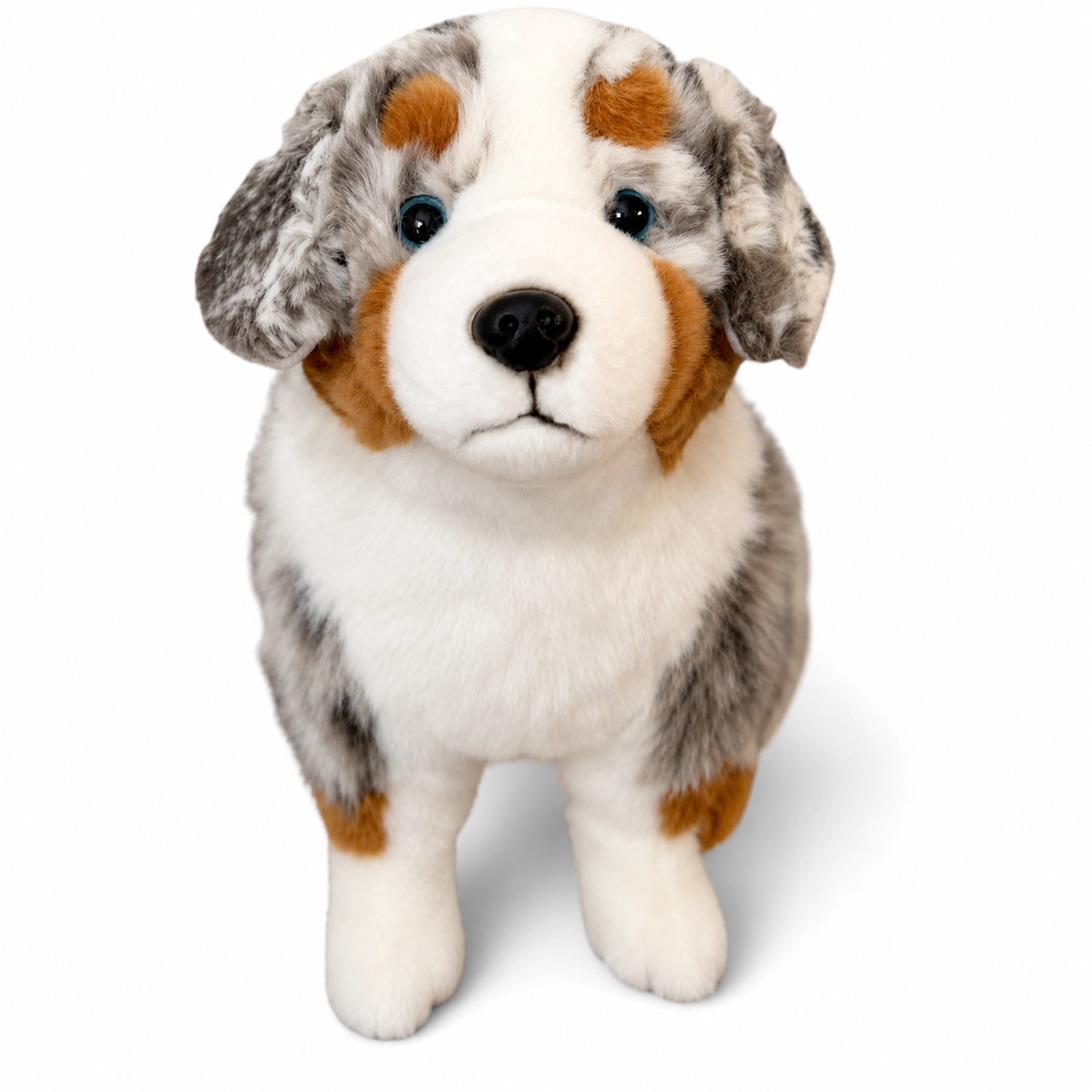 Auswella Plush® Shep 22-Inch Standing Australian Shepherd Plush Dog