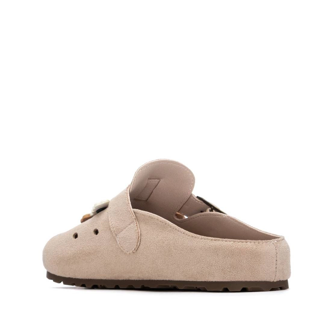XTI Women's Clogs Memory Foam, Round Toe, Flat Heel