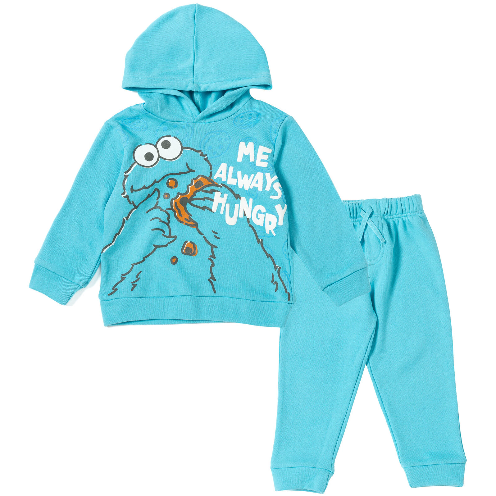 Sesame Street 2-Piece Fleece Hoodie and Pants Set