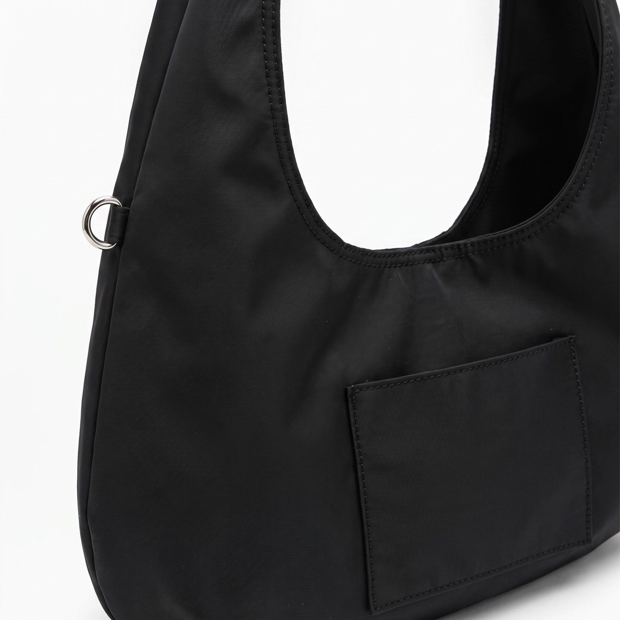 Alilang Women's  Hobo Tote Bag with Wide Shoulder Strap and Exterior Pocket 13.8x7.8x2.5in