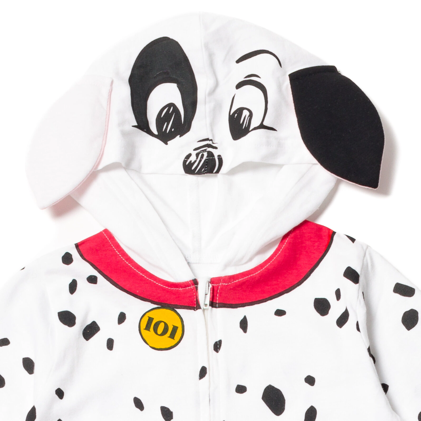 Disney 101 Dalmatians Cosplay Hooded One Piece