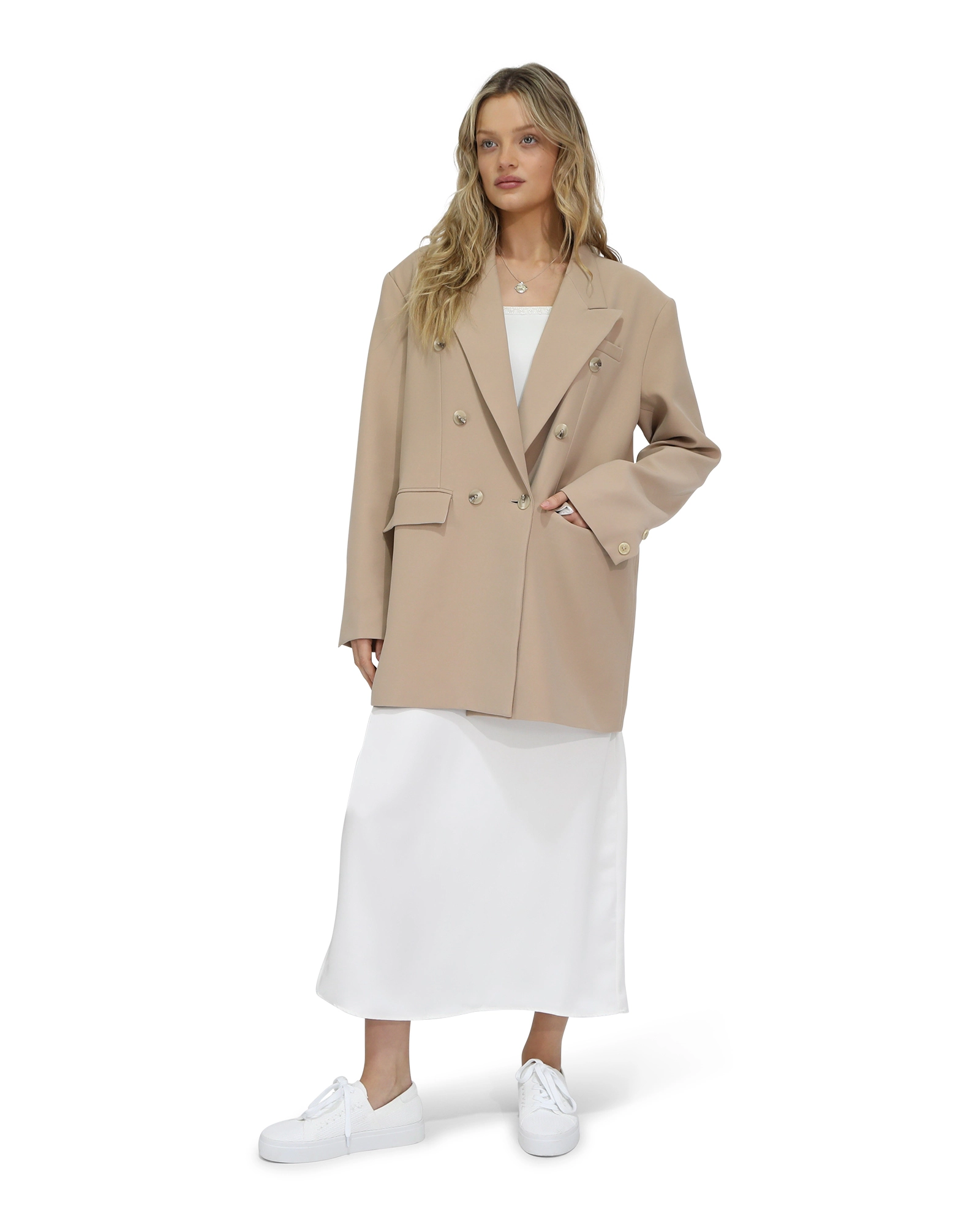 Belle & Bloom Womens Found the Wild Blazer