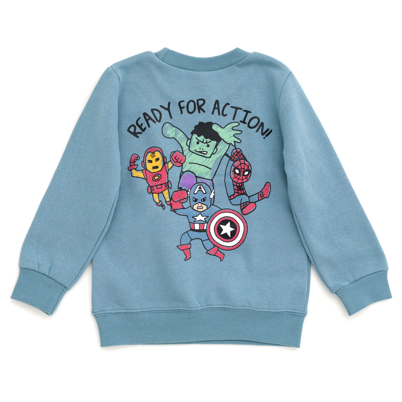 Marvel Avengers Boys' Fleece 2-Piece Sweatshirt and Pants Set