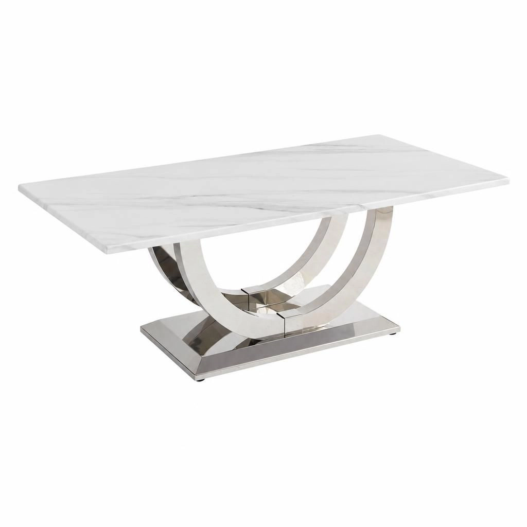 GOODSILO Modern Durable Rectangular Low Profile Coffee Table