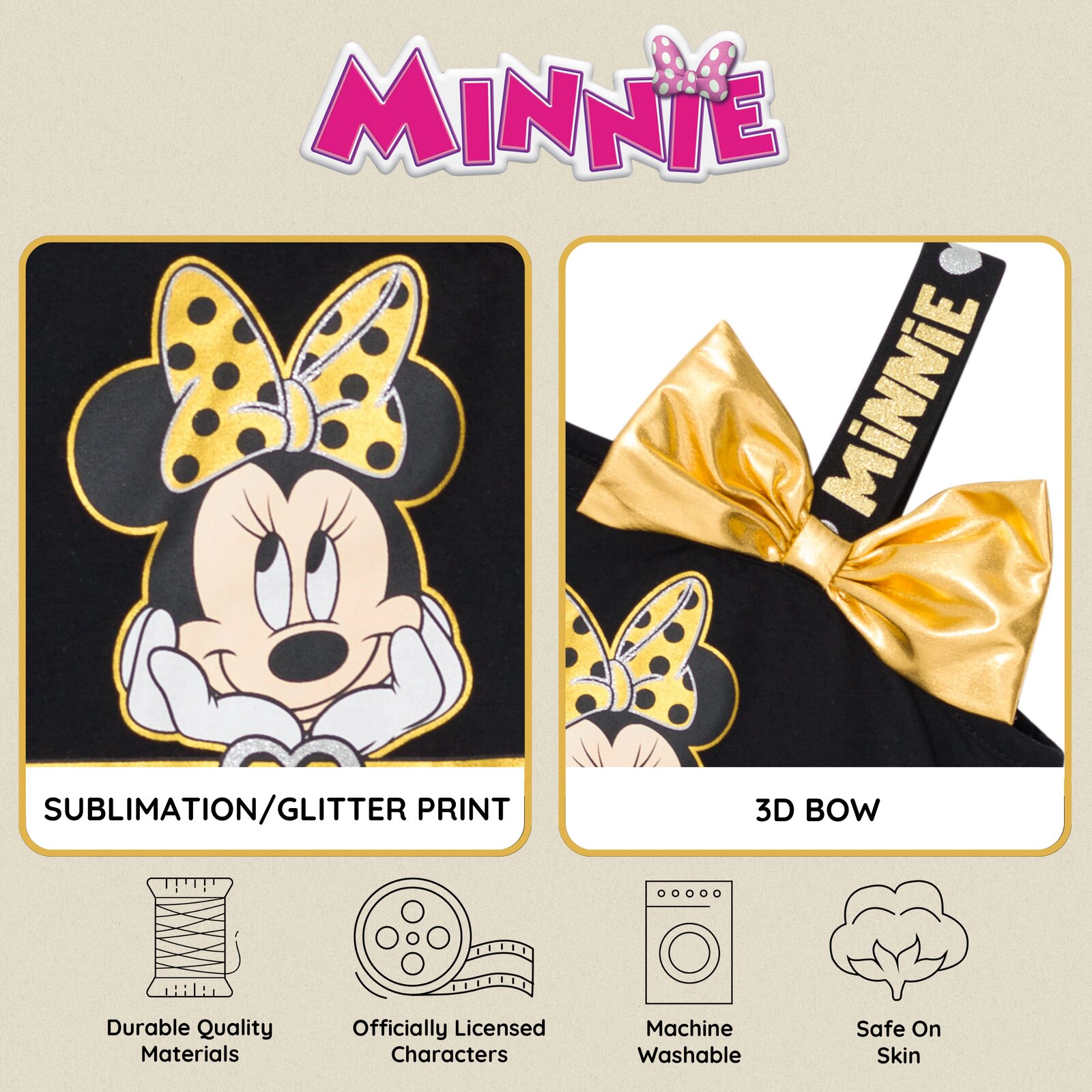 Disney Girls' Glitter Dress