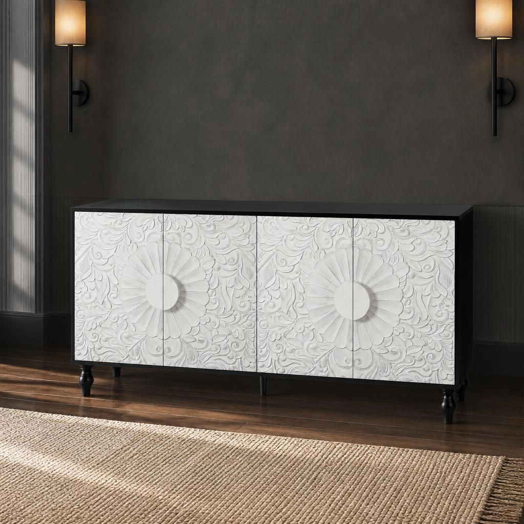 GOODSILO Large Capacity Freestanding Storage Cabinet