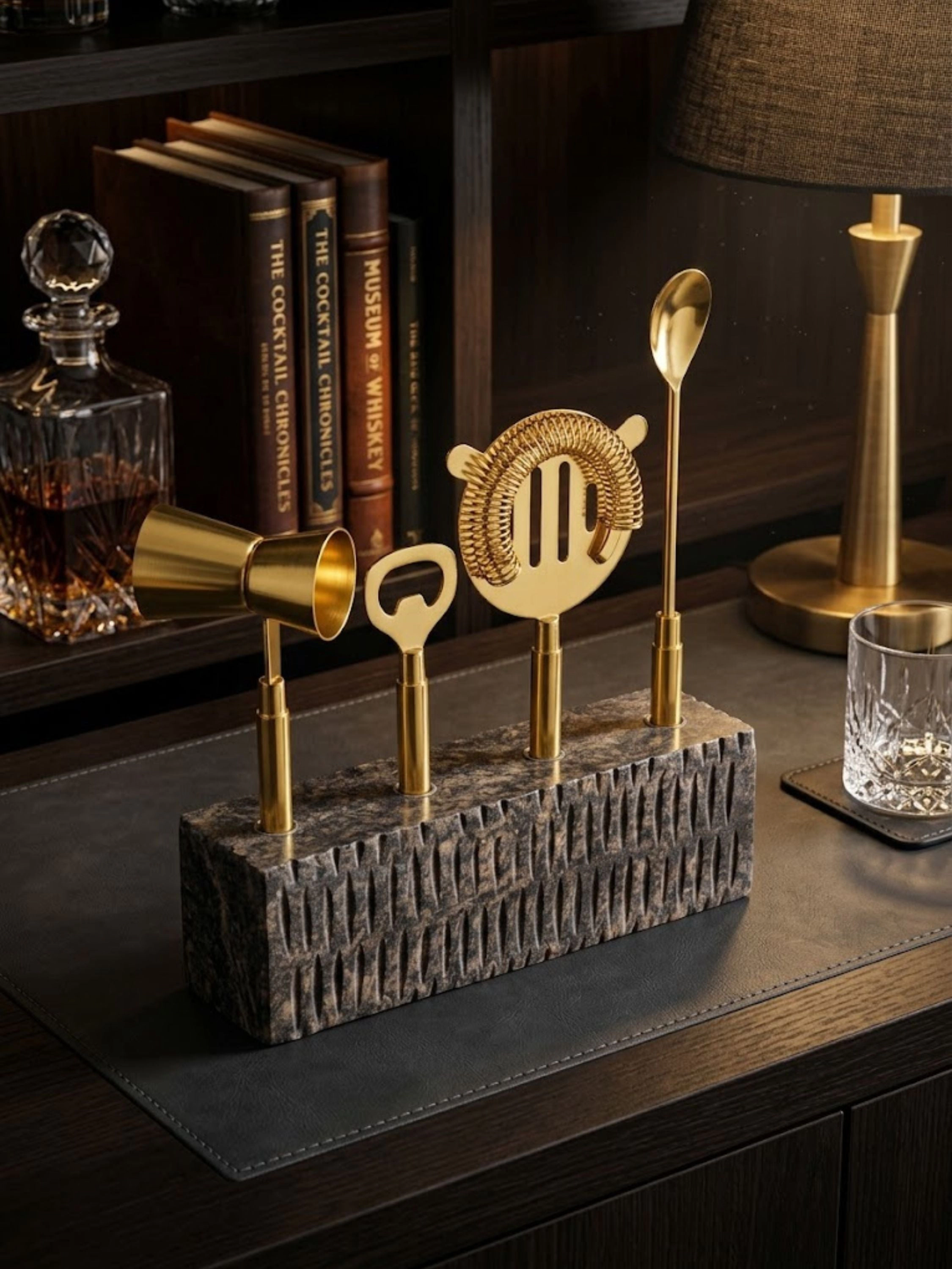 GAURI KOHLI Sante Onyx Bar Tools