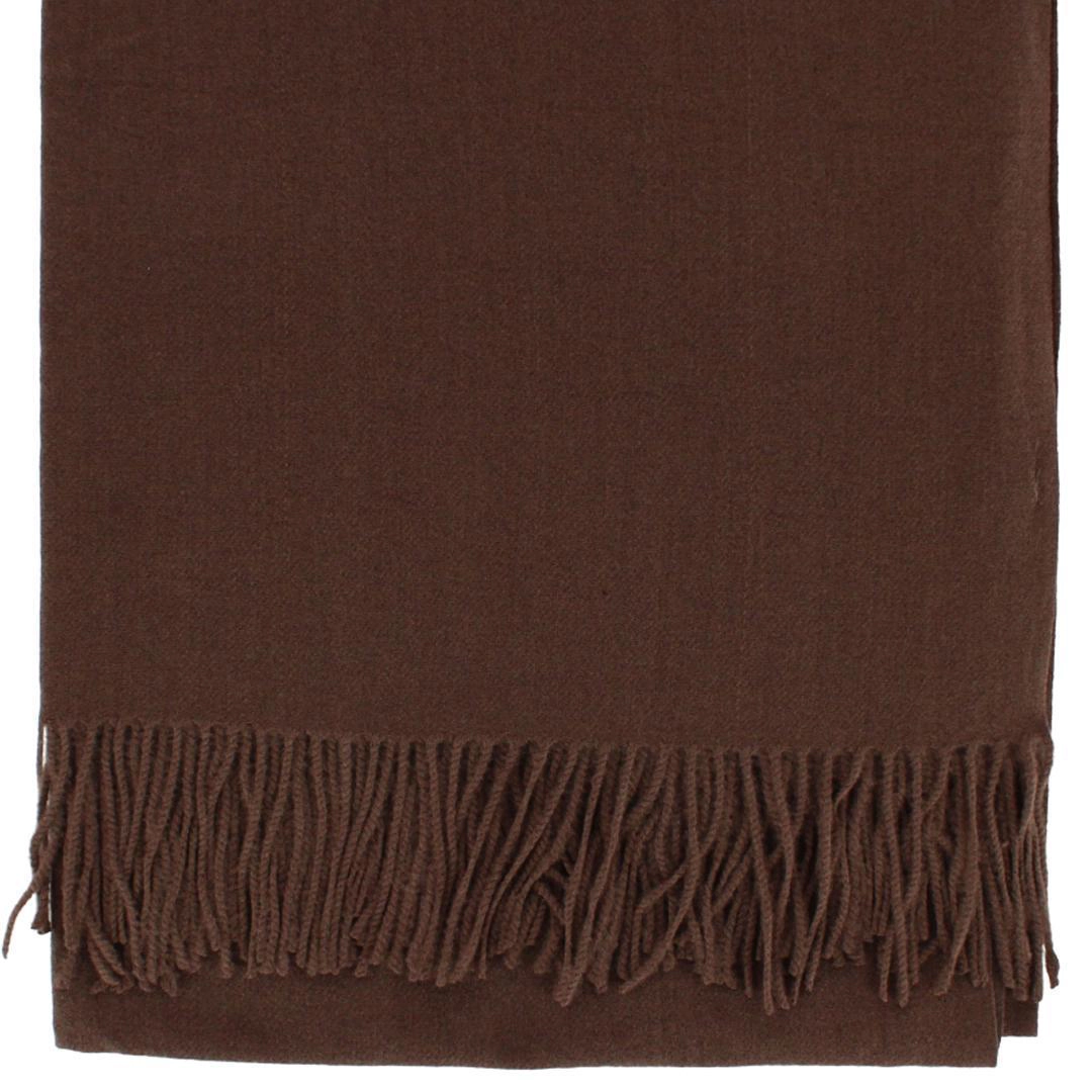CTM® Women's Heavyweight Solid Color Pashmina Scarf Shawl