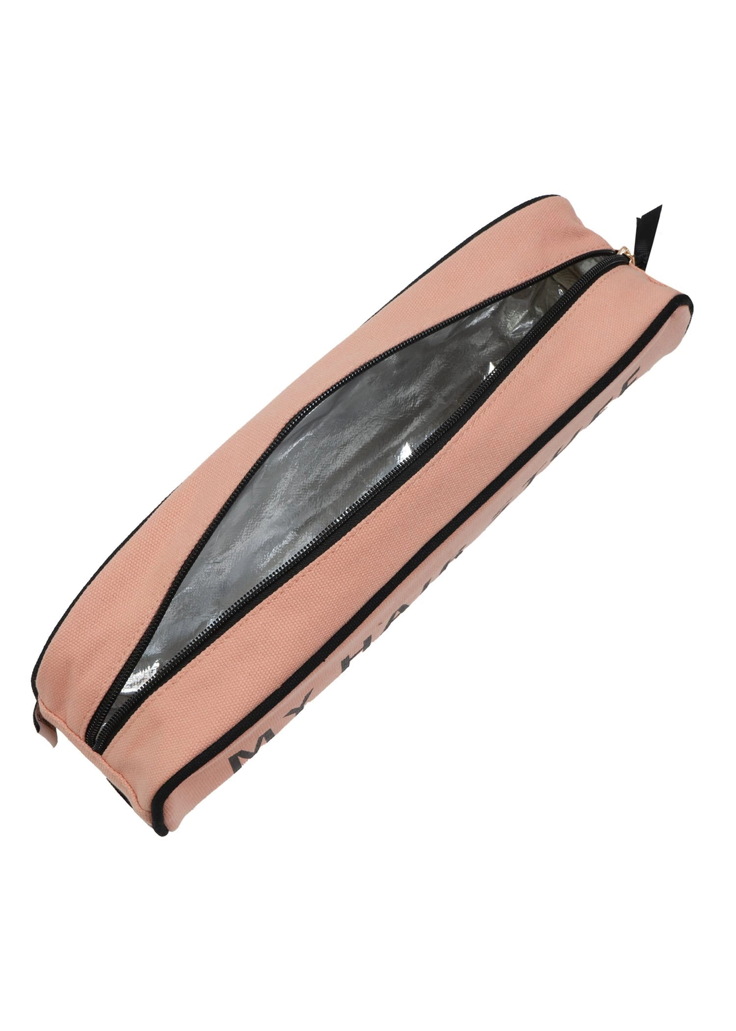 La L'Amour 16 oz Cotton Canvas Heat-Resistant Hair Tools Case - Blush
