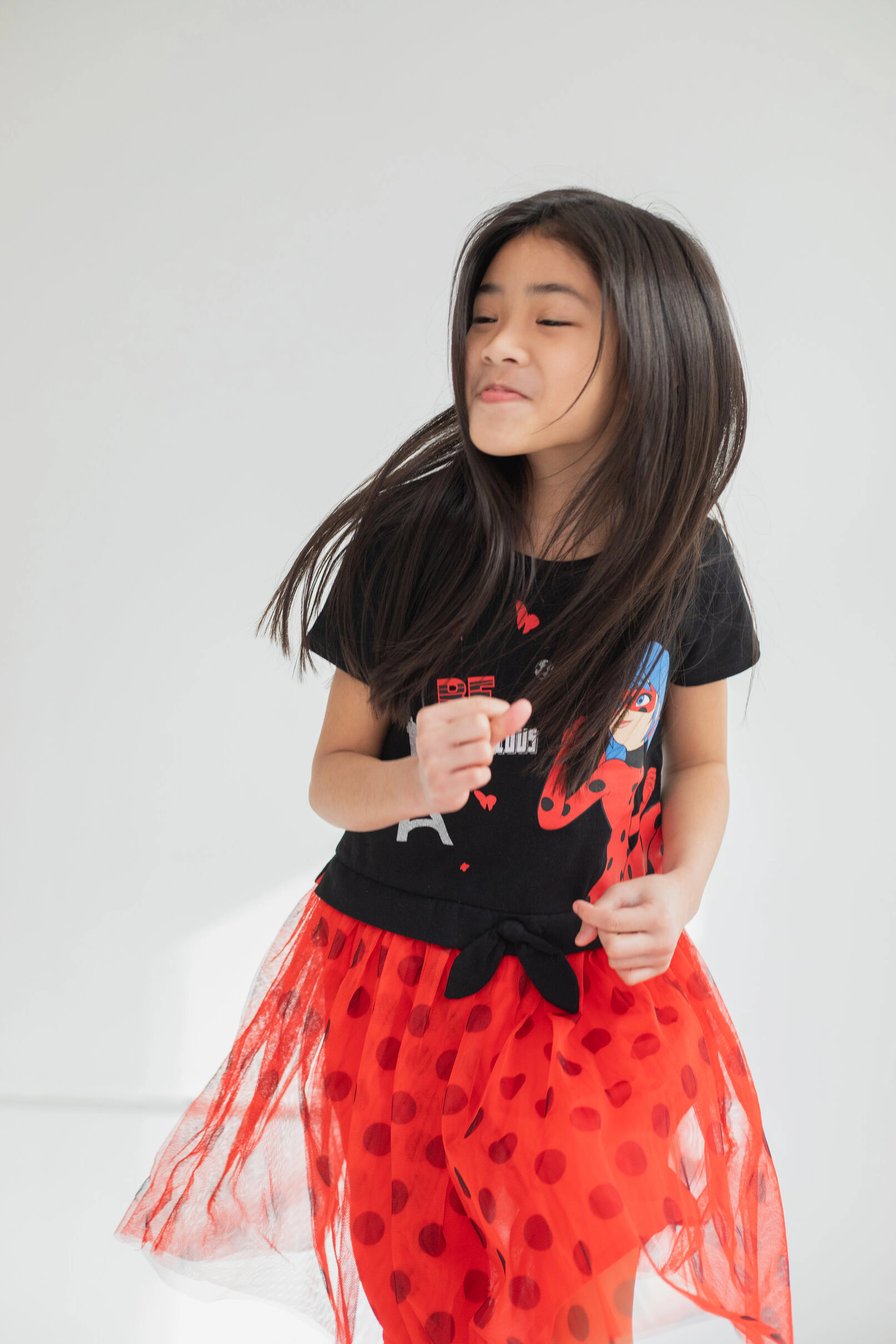 Miraculous Ladybug Girls' Cosplay Tutu Dress