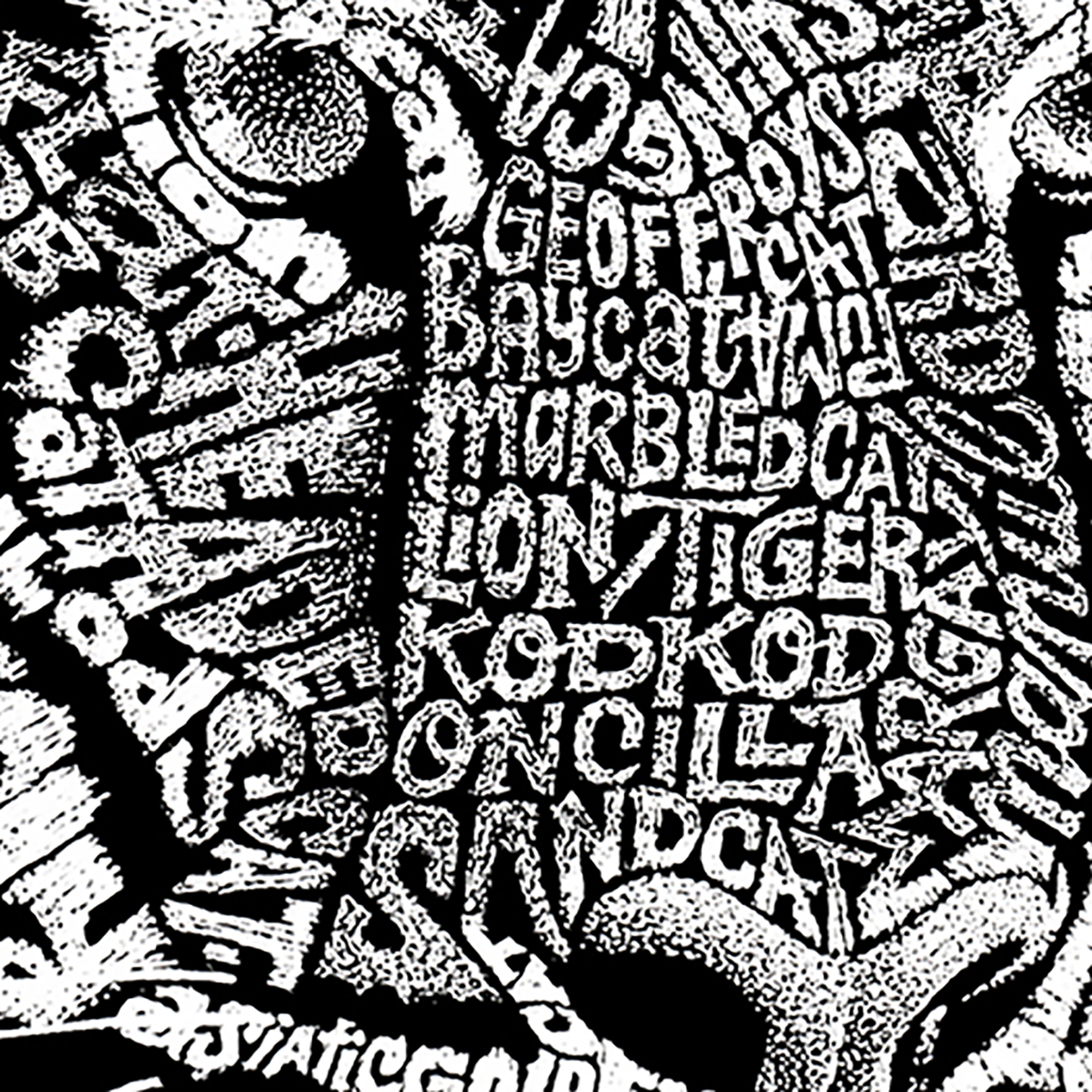 LA Pop Art Men's Word T-Shirt - Big Cats