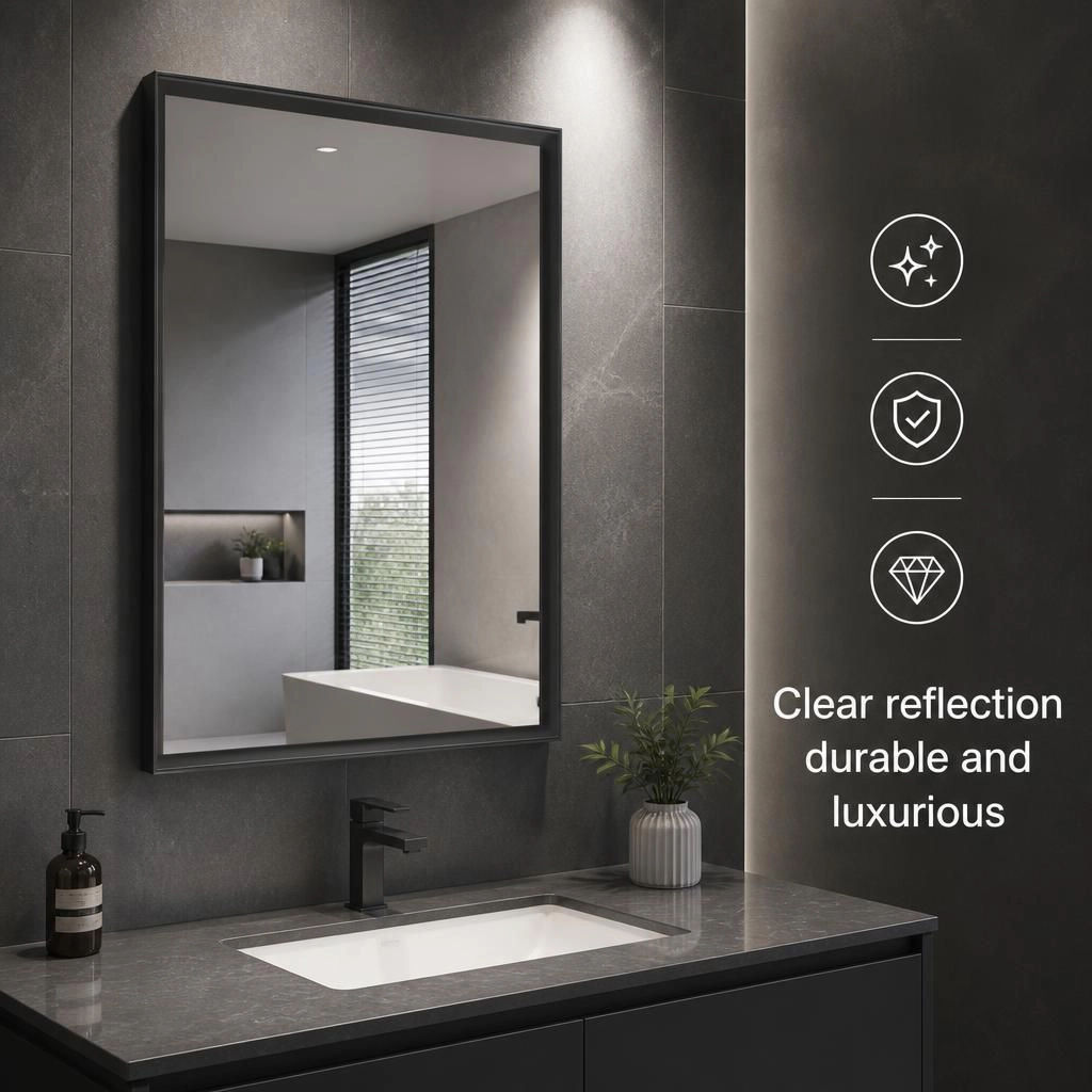 ELEMENT ACE Rectangular Wall Mounted Bathroom Mirror