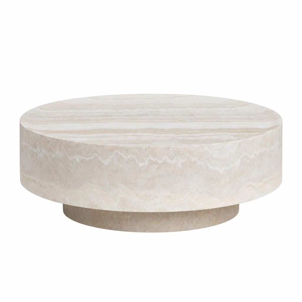 GOODSILO Square Fiberglass Low Coffee Table