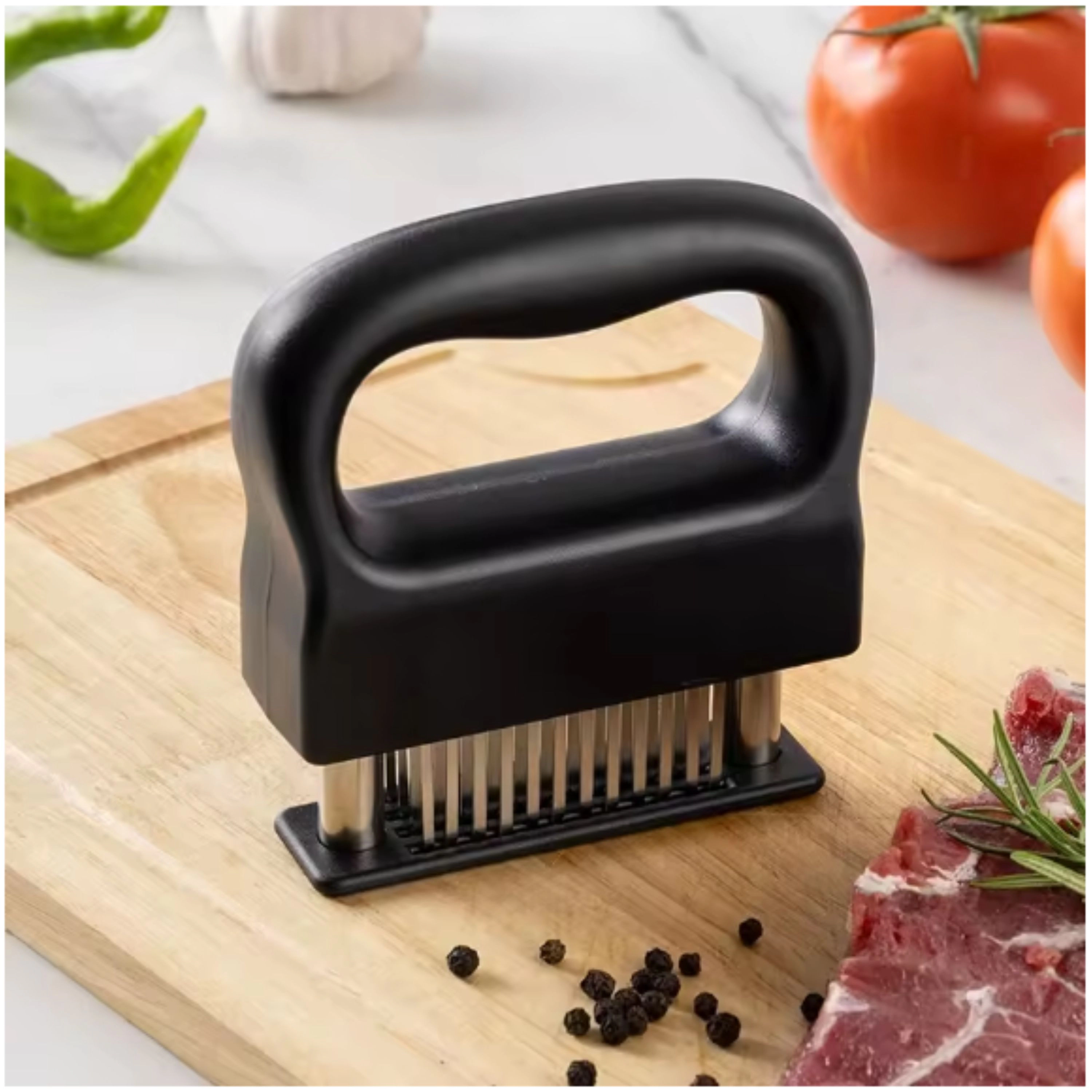 Kitcheniva Stainless Steel Meat Tenderizer For Steaks, Chicken, Pork