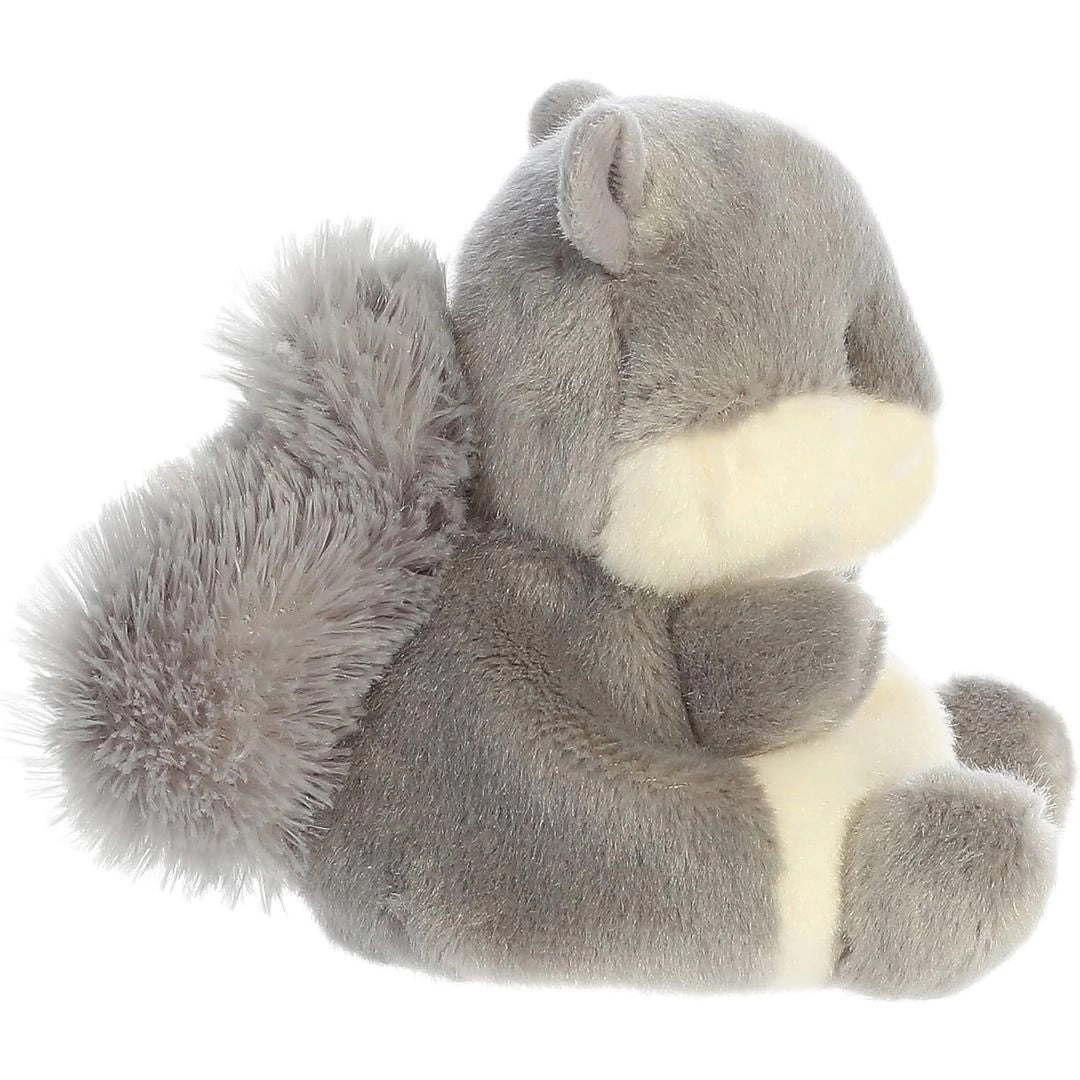 Aurora Palm Pals Gus Grey Squirrel 5-Inch Stuffed Animal Plush