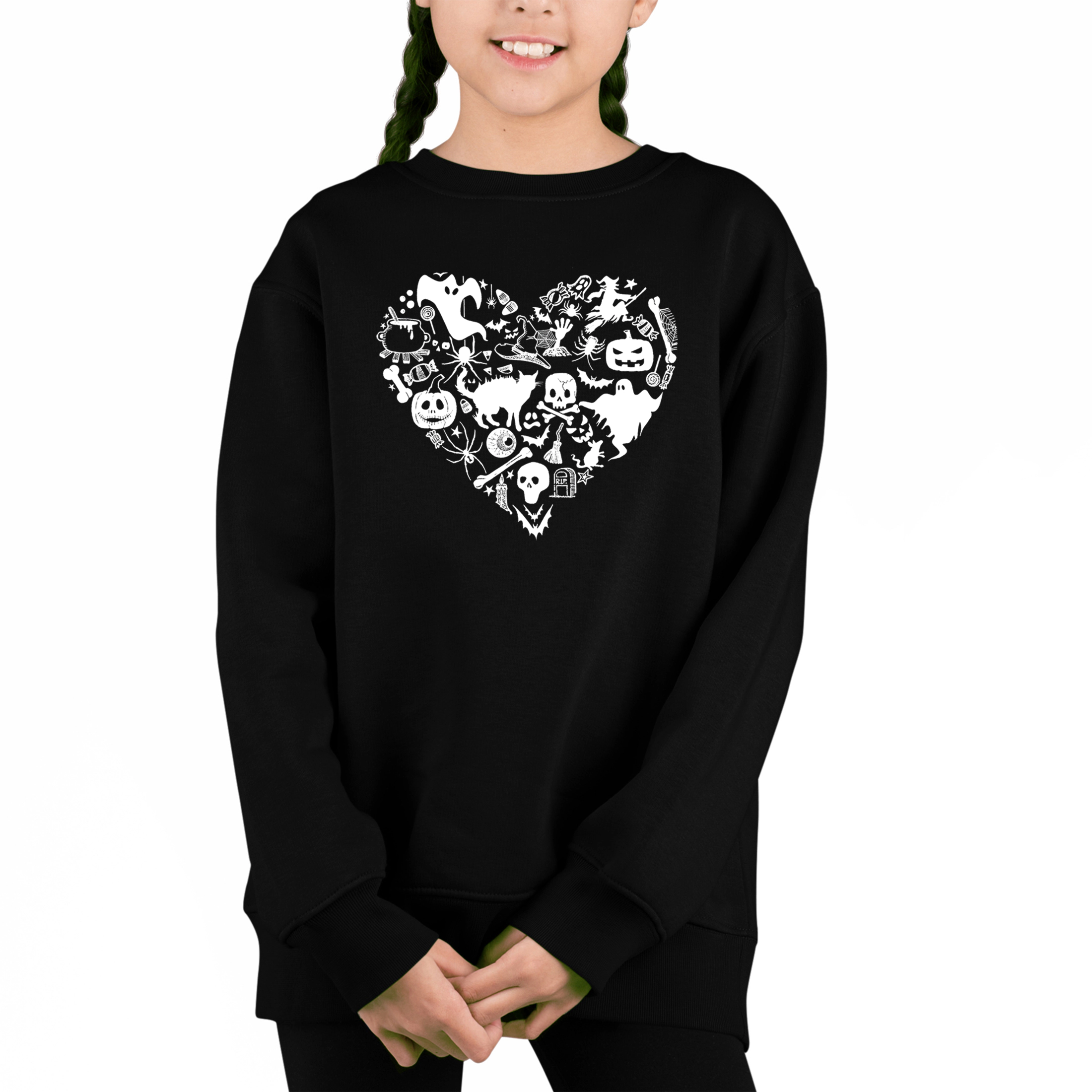 LA Pop Art Girl's Word Sweatshirt