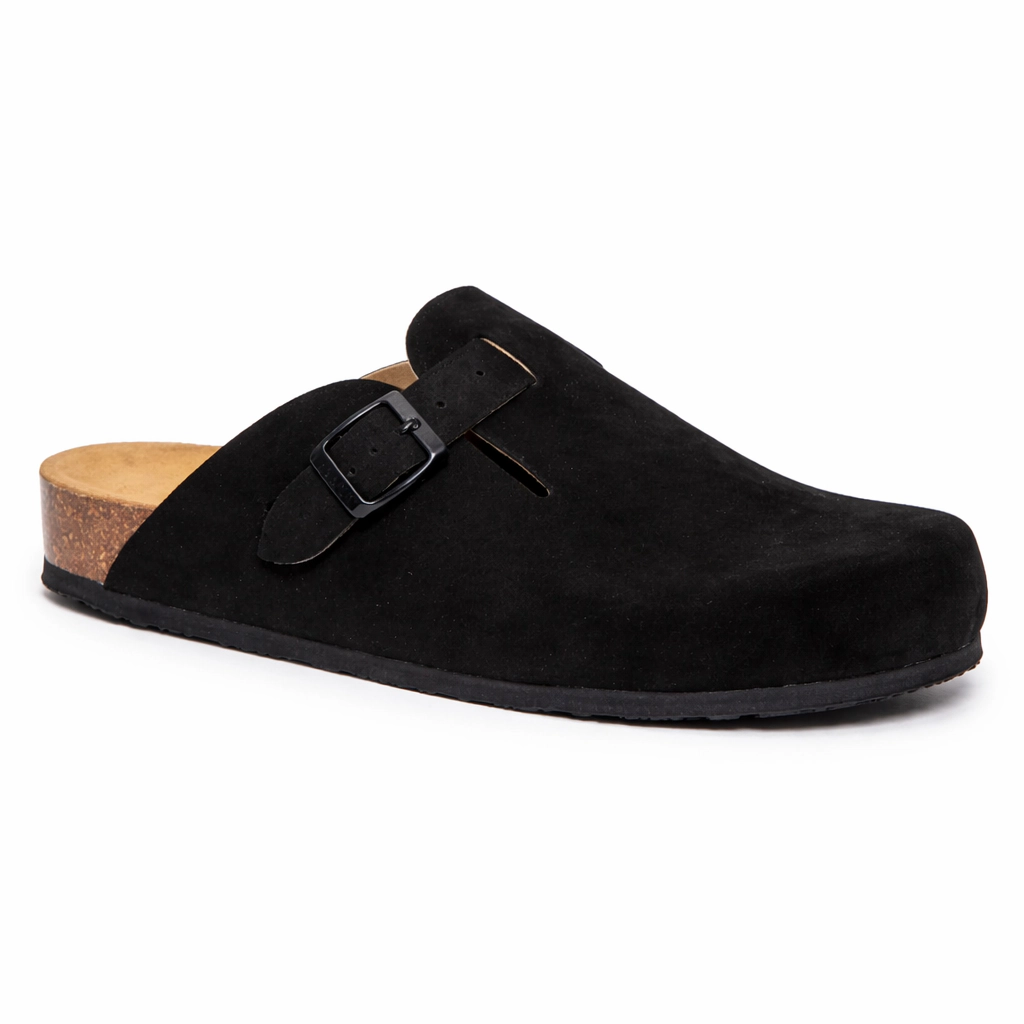Plakton Women's Clog Suede Blogg
