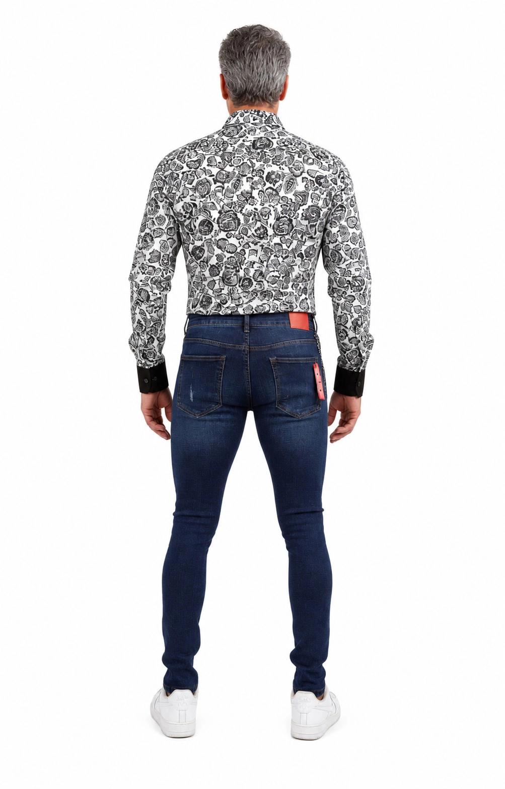 Elie Balleh Men's Stylish Branded Slim Fit Jeans