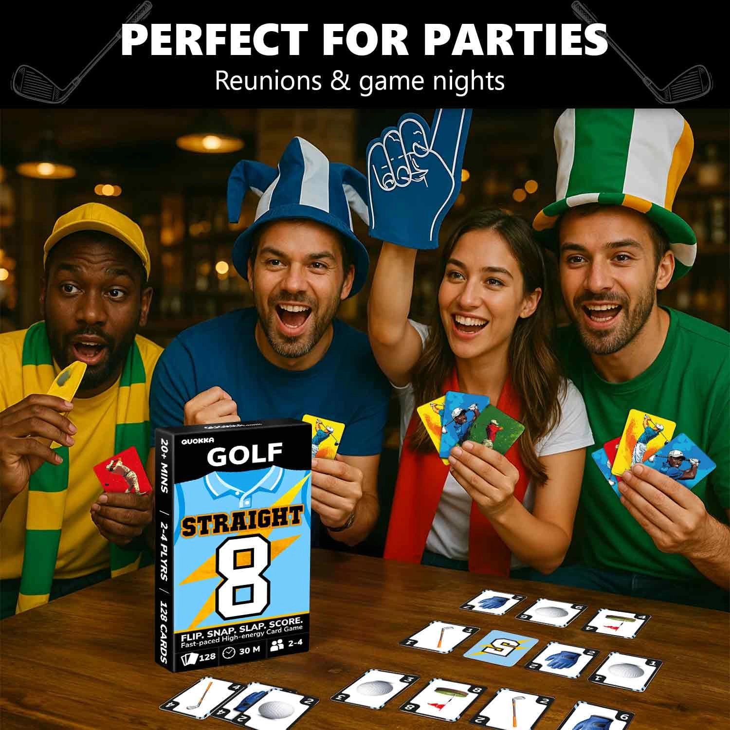 QUOKKA Fast-Paced Card Game for Kids & Adults