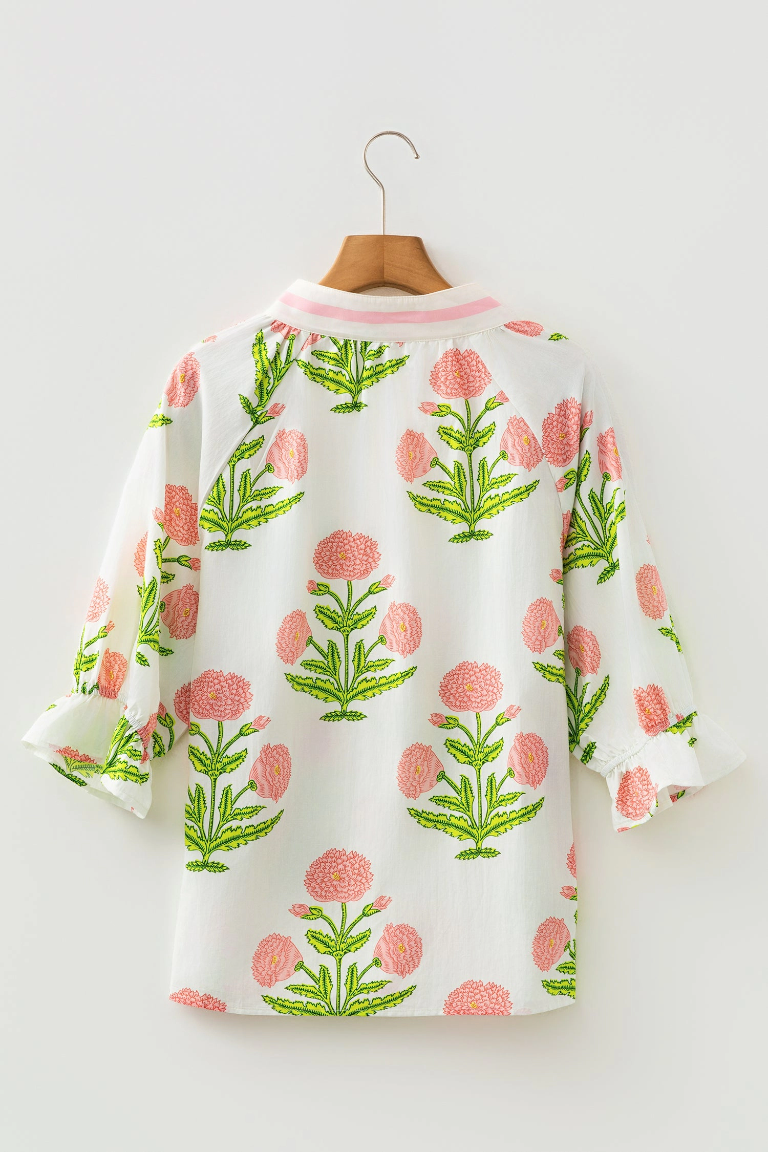 Threaded Pear Women's Noelle 3 4 Sleeve Blouse