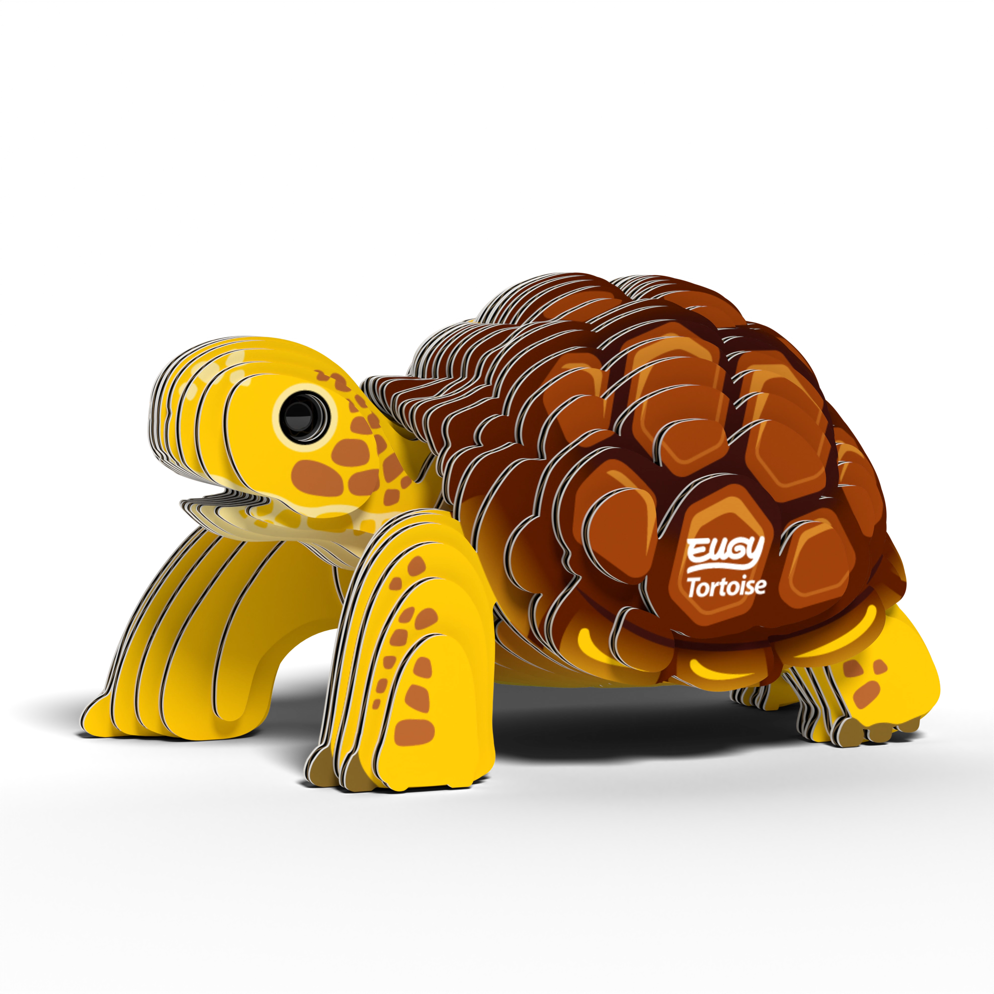 EUGY Tortoise 3D Puzzle - contains 34 puzzle pieces