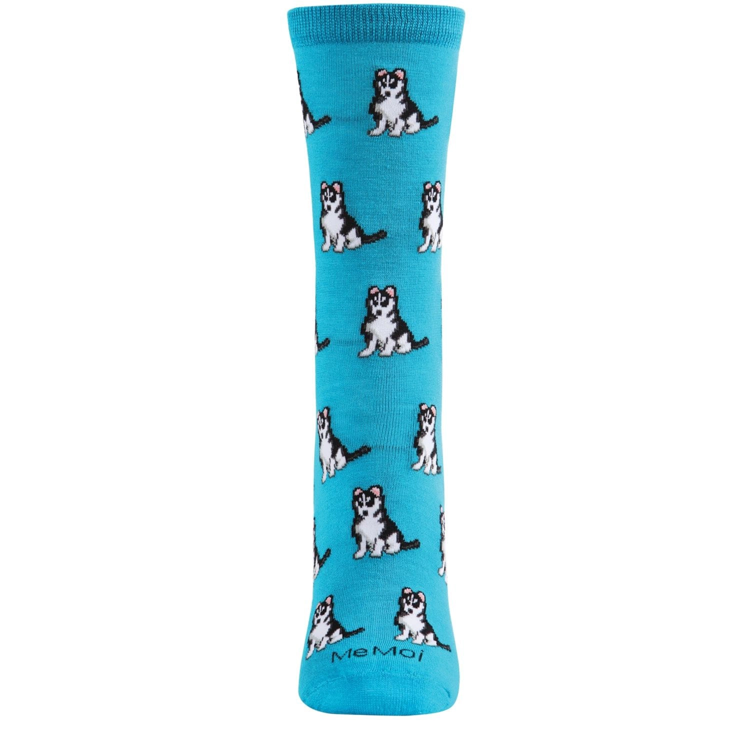 MeMoi Huskies Bamboo Blend Crew Socks