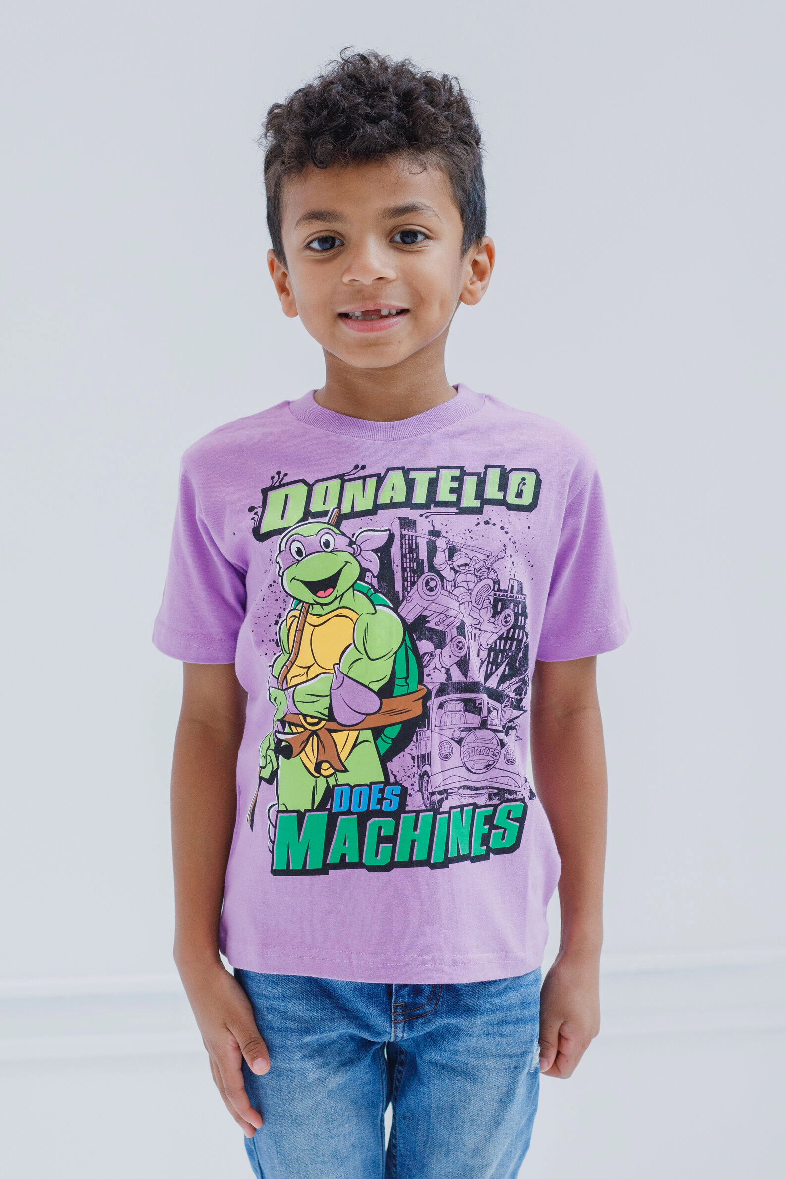 Teenage Mutant Ninja Turtles Boys' 4-Pack T-Shirts