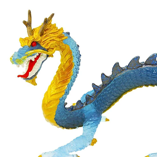 Safari Ltd. - Krystal Blue Dragon Kids Toy Figure