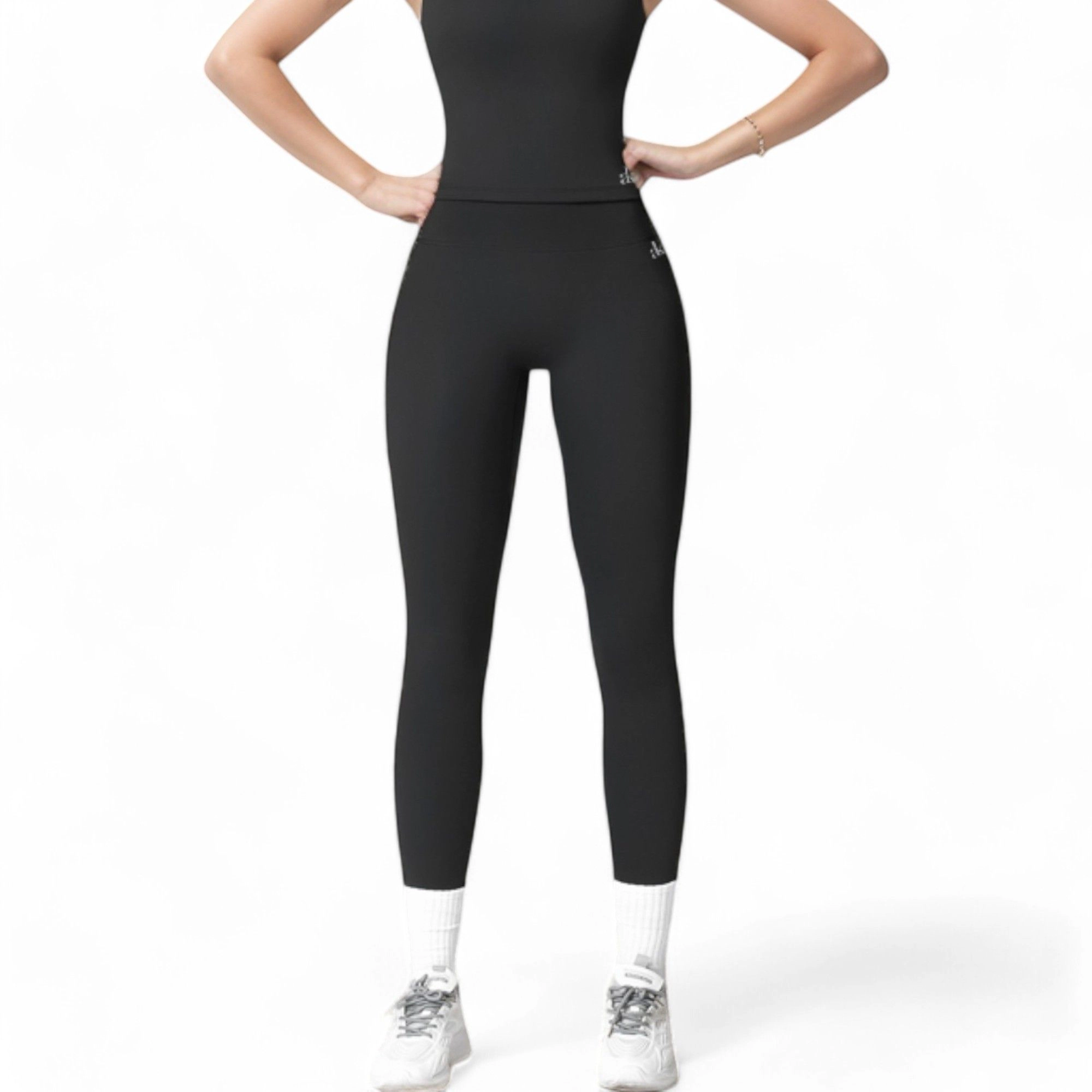 Anna-Kaci Active Women's High Waist Seamless Leggings with Elastic Waistband and Comfortable Stretch Fabric