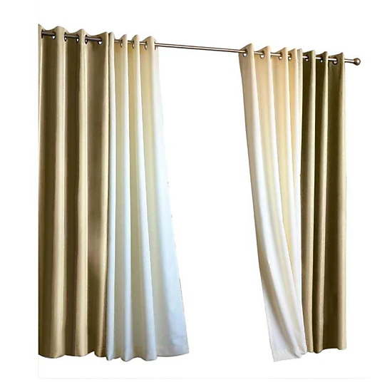 Commonwealth Outdoor Decor Gazebo Indoor Outdoor Grommet Curtain Panel 50 x 108 Khaki