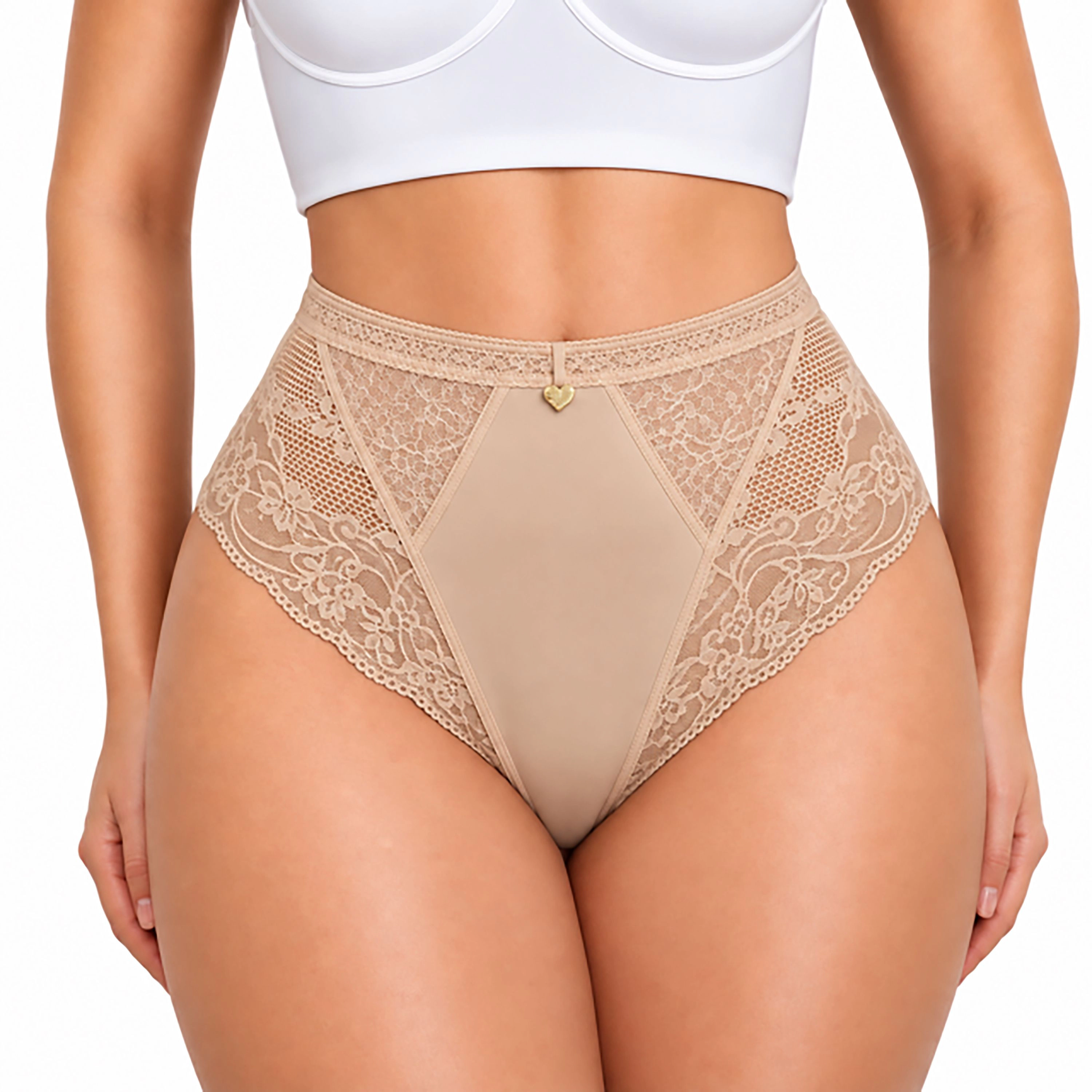 YAHAIRA Women's Lace Lover Mid Waisted Panty