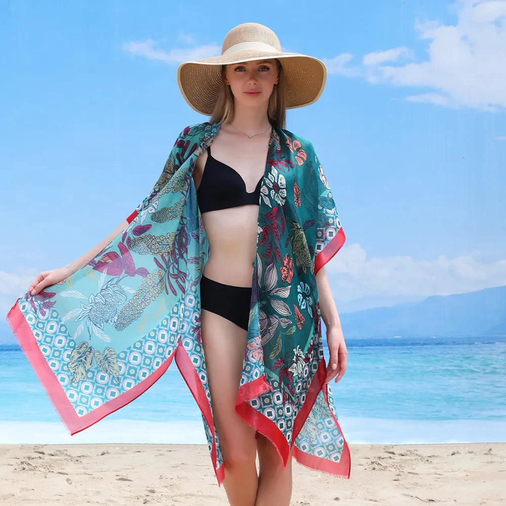 Youzey The Contemporary Women's Floral Topper