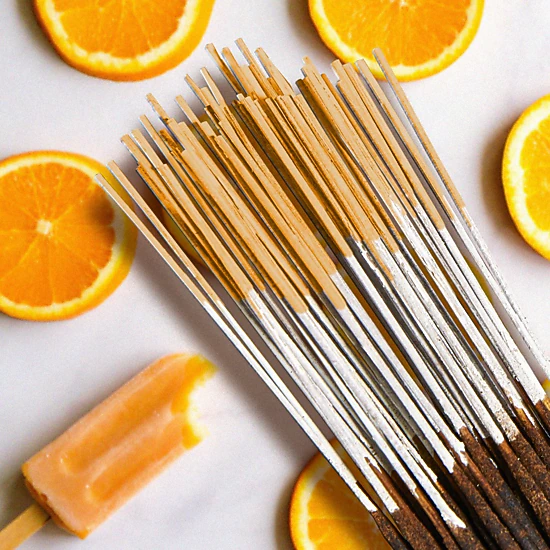 Wild Berry Orange Creamsicle Incense Sticks, 100 Count Hand-Dipped 11 ...