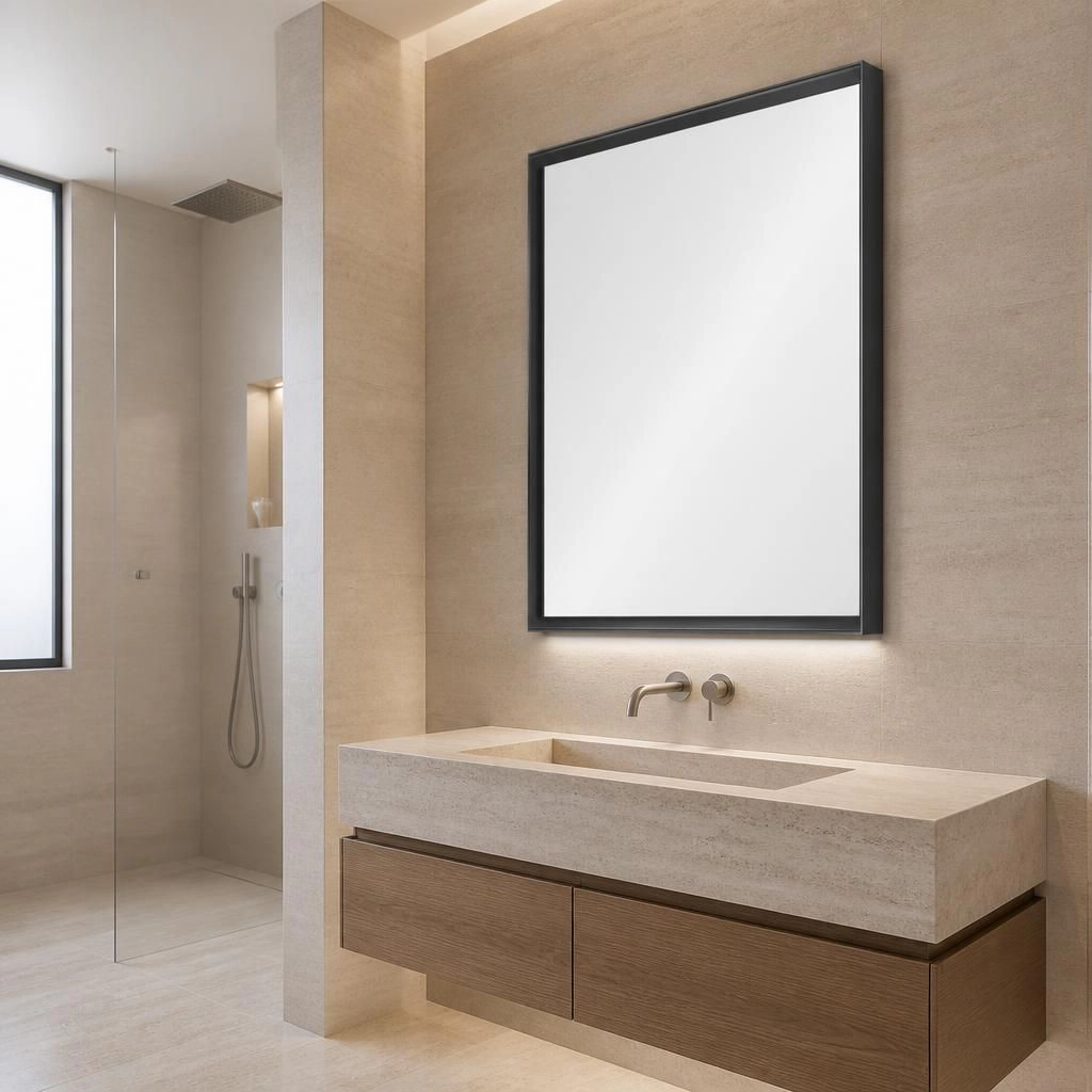 ELEMENT ACE Rectangular Wall Mounted Bathroom Mirror