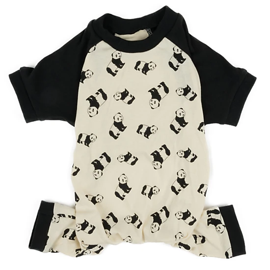 Leveret Dog Cotton Animal & Nature Print Pajamas