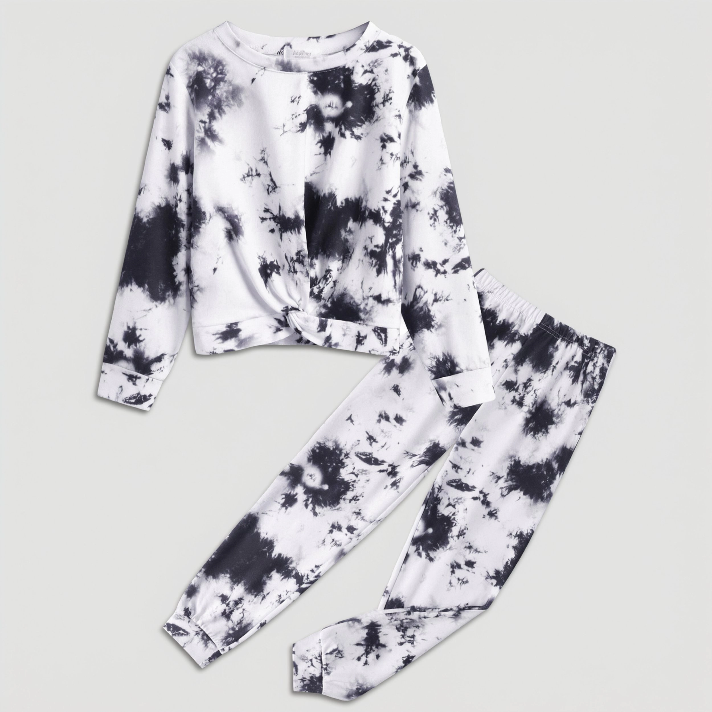 Arshiner Girl Two Piece Pullover Sweatshirt And Sweatpants Pant Set Fall Clothes Outfit