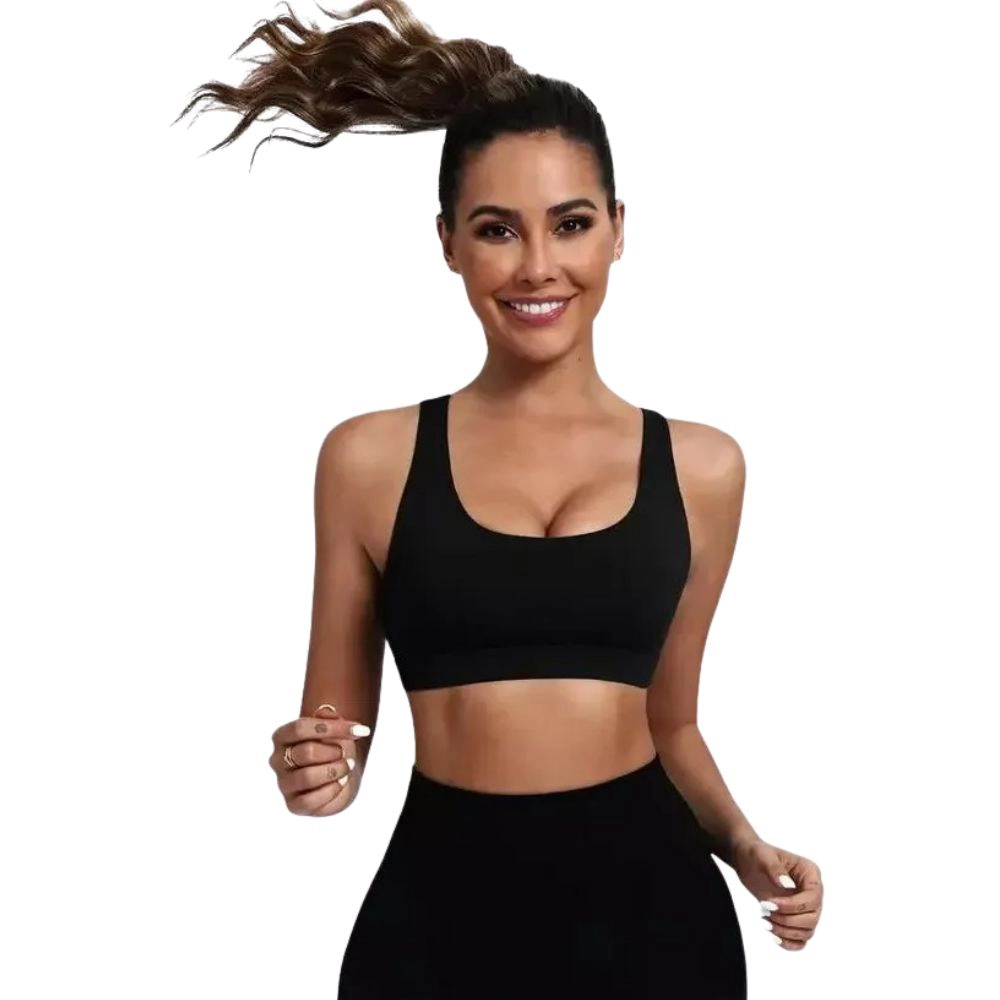 Sol Living Womens Sports Bra with Medium Support